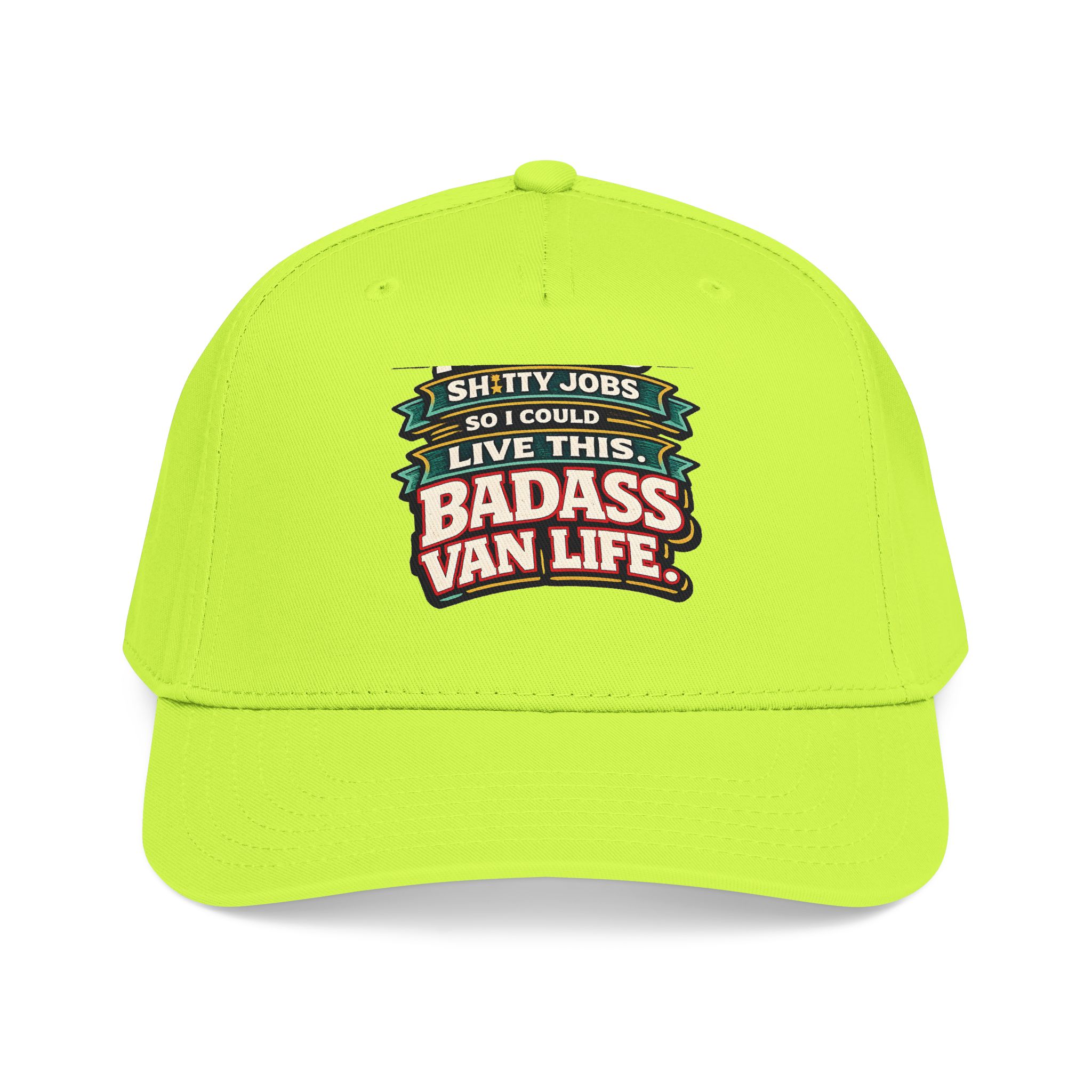 Baseball Cap - "I Worked Shitty Jobs" Design F**K-Line