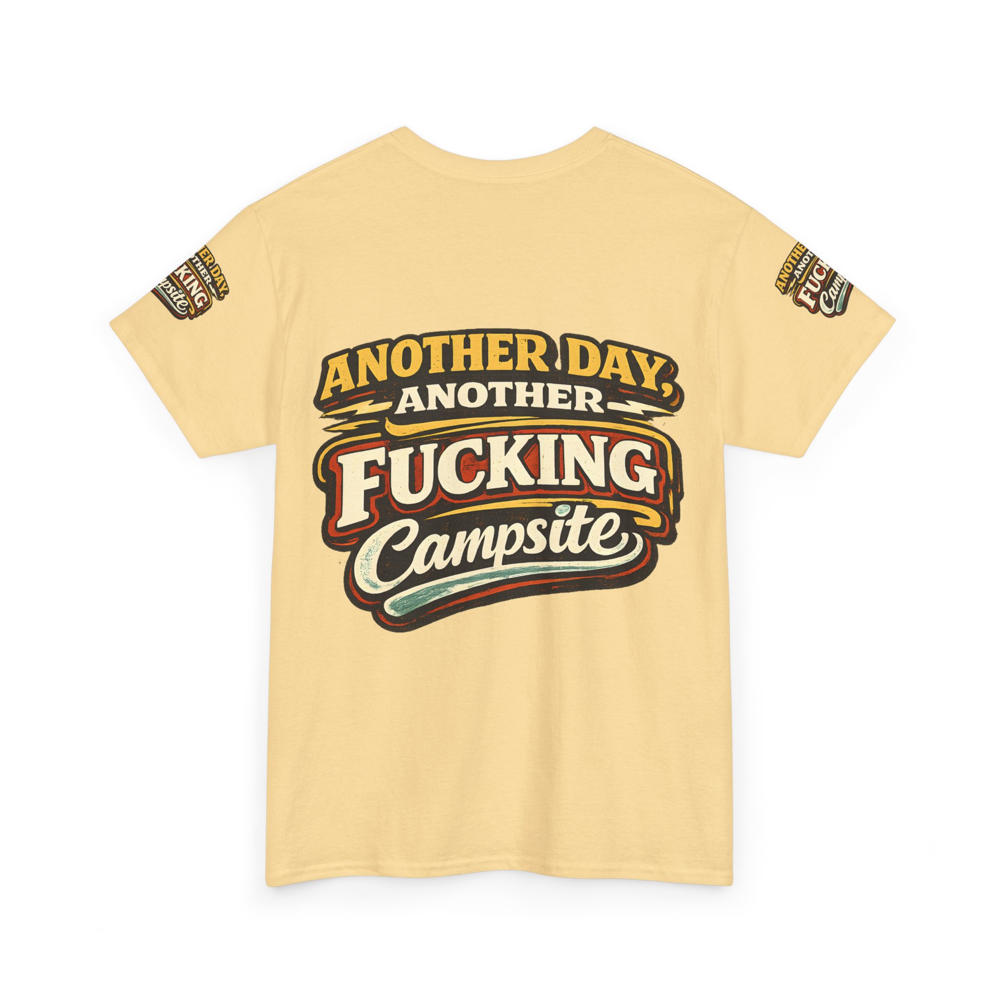 Unisex Heavy Cotton Tee — "Another Day" Design F**K-Line