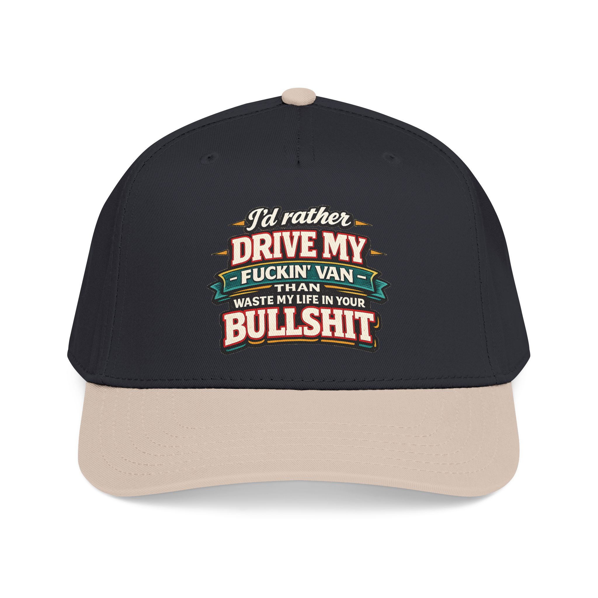 Baseball Cap - "I´d Rather Drive My Fucking Van" Design F**K-Line