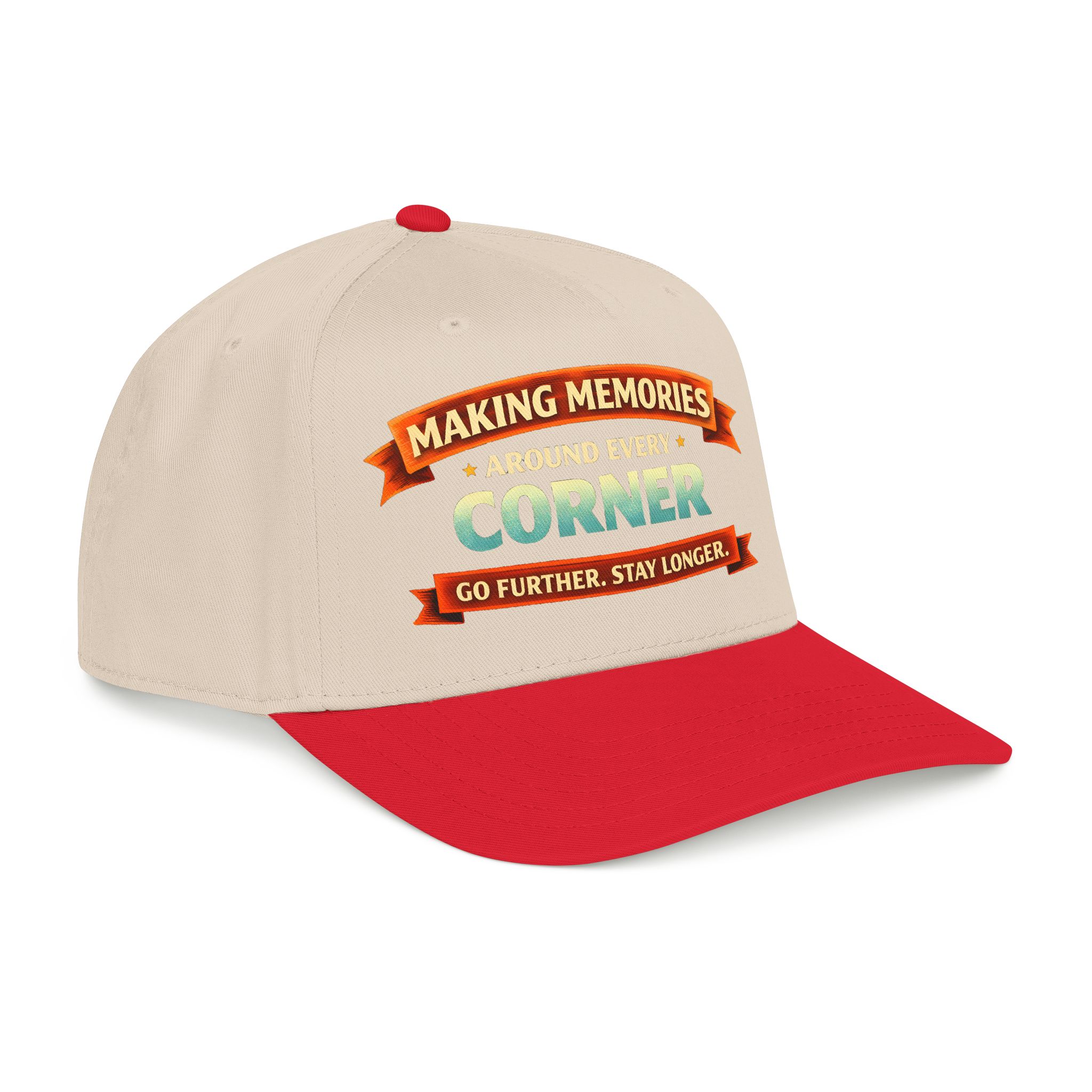 Baseball Cap - "Making Memories Around Every Corner" Design Scenic-Line
