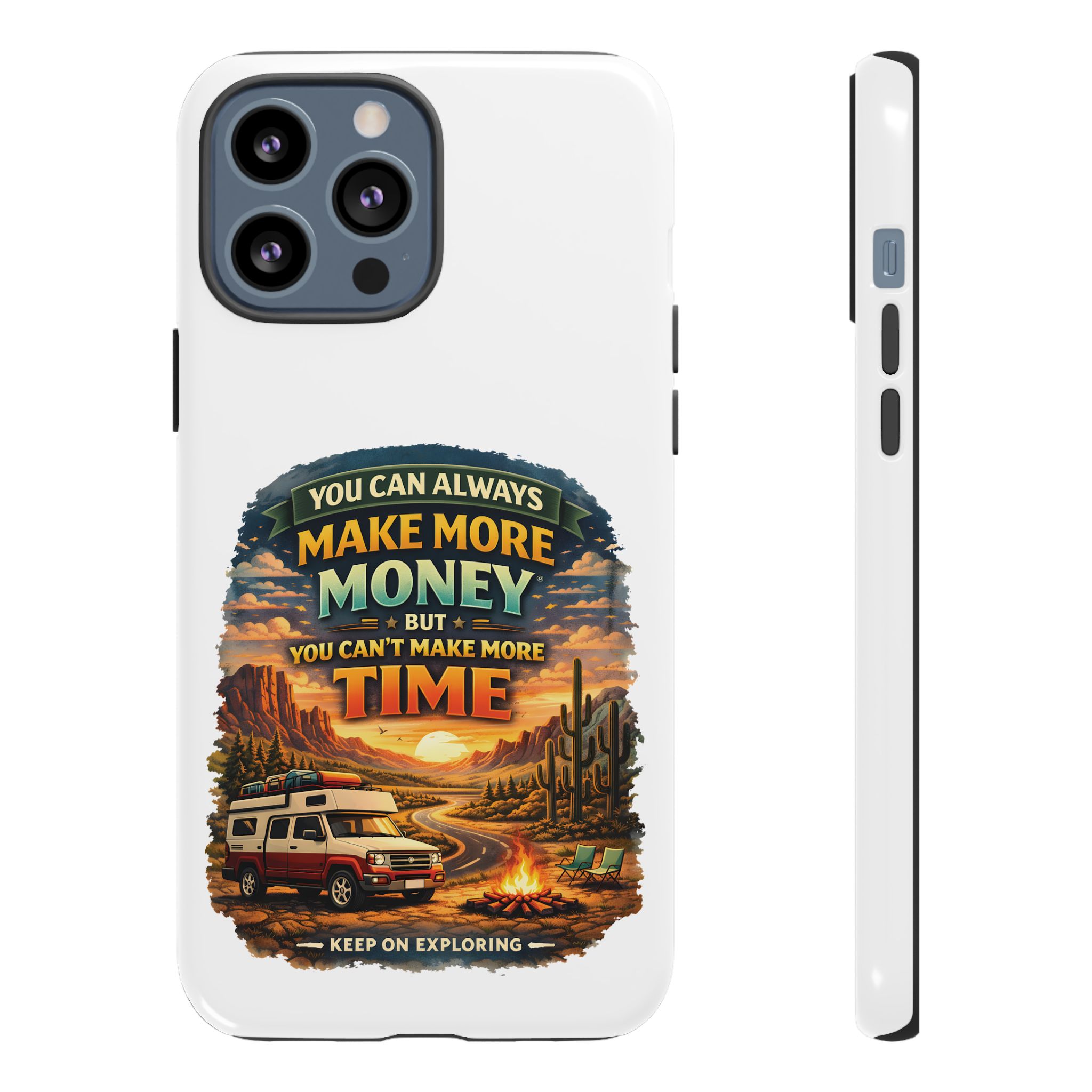 Phone Case — "You Can Always Make Money" (Design Scenic-Line)