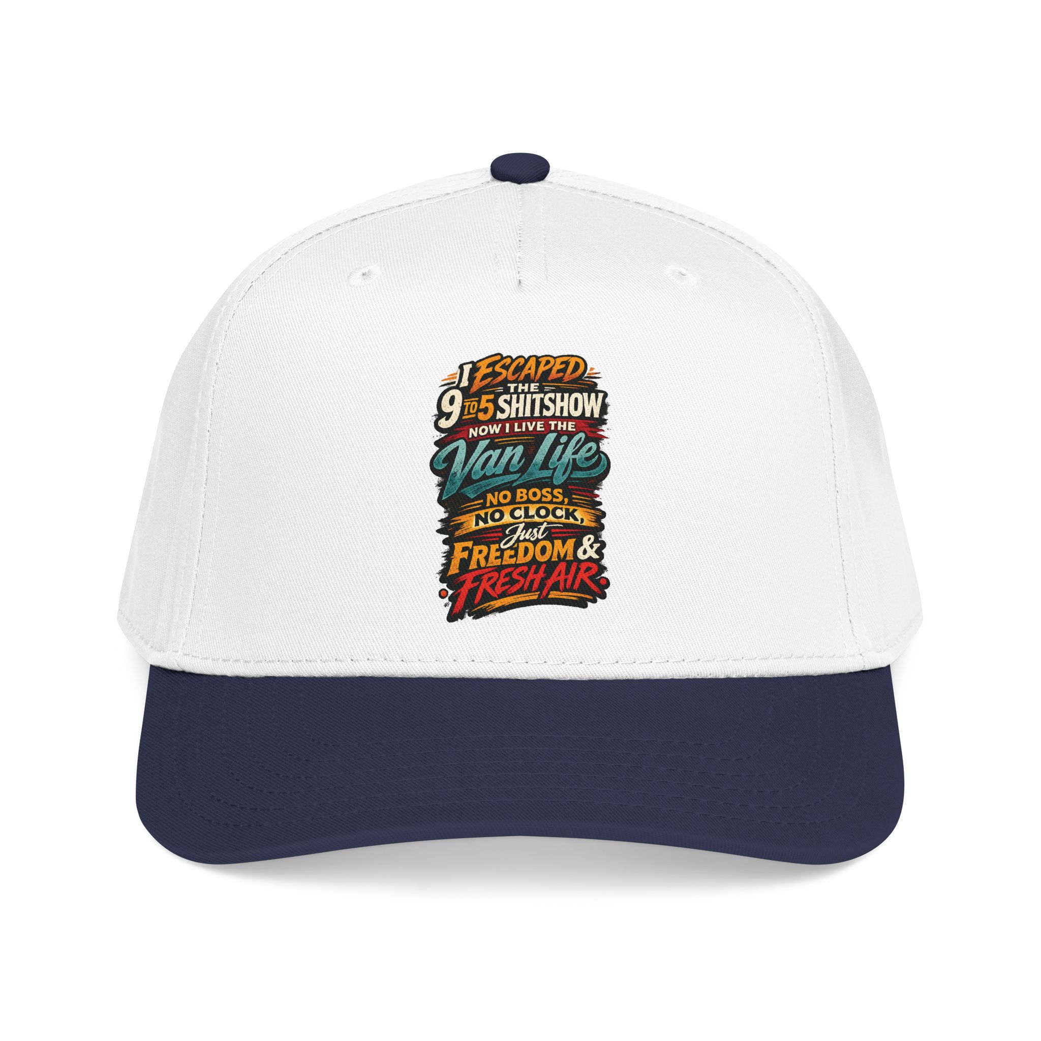 Baseball Cap - "I Escaped The 9 To 5" Design F**K-Line