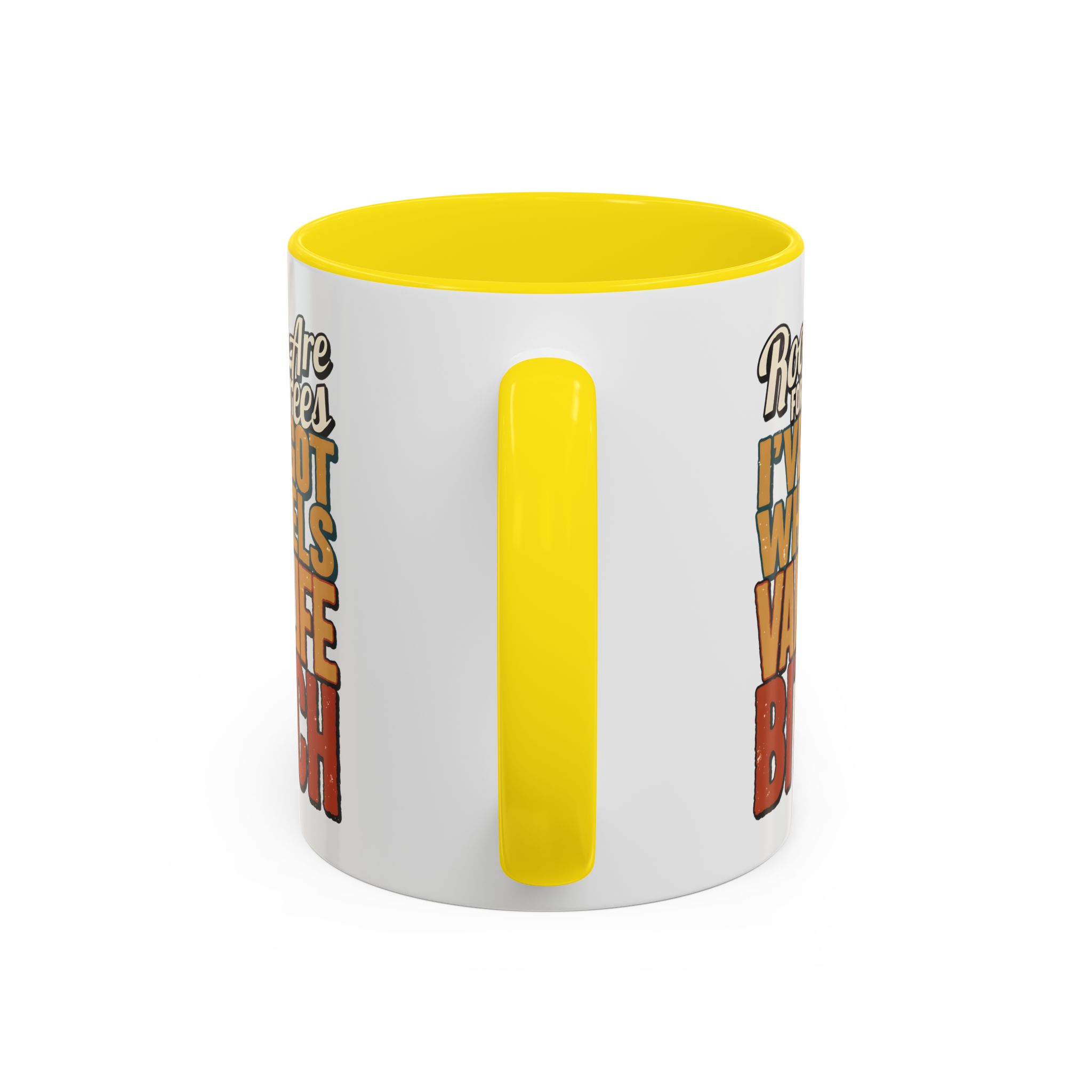 7113216886954279155_2048.jpeg Accent Coffee Mug (11, 15oz) — "Roots Are For Trees" Design F**K-Line