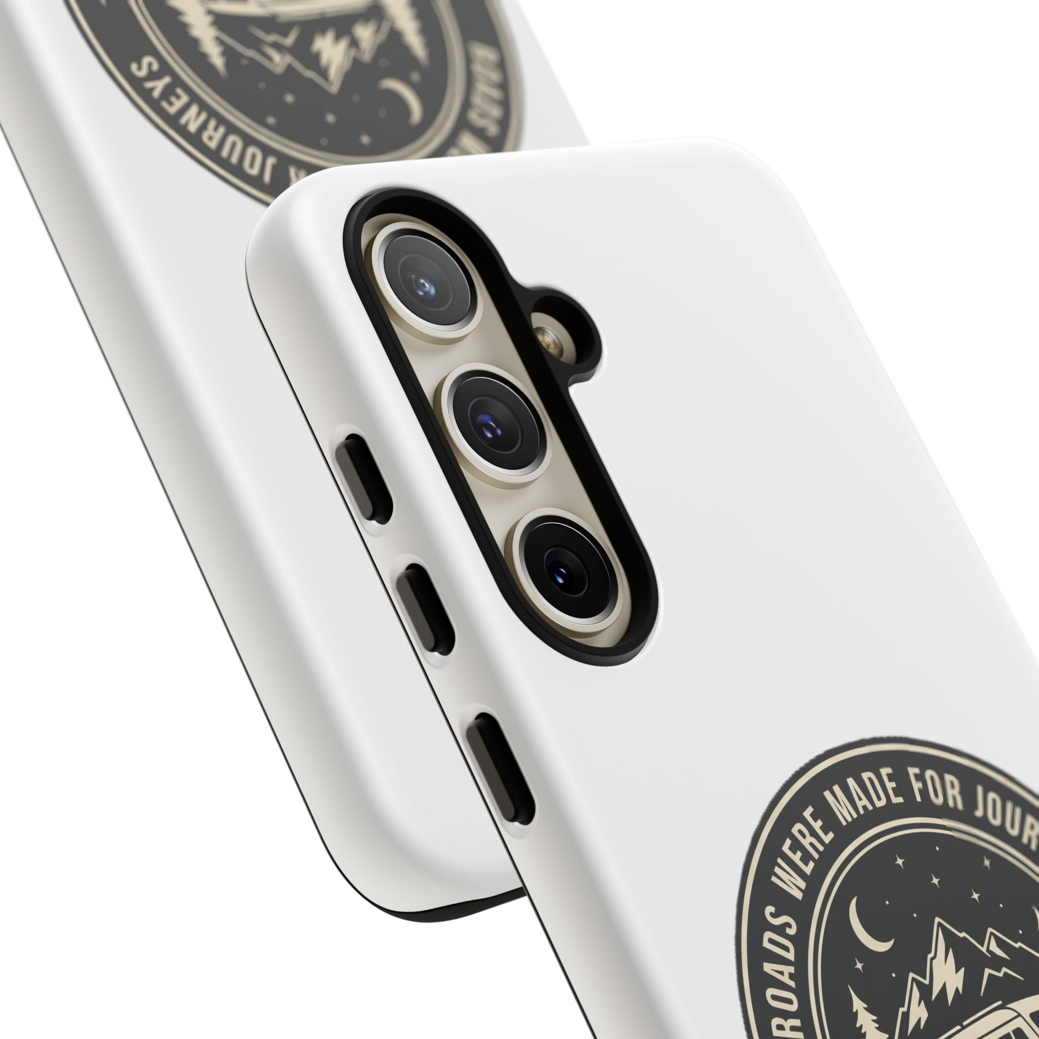 Phone Case — "ROAD WHERE MADE FOR JOURNEYS-NOT DESTINATIONS" Camper Van Design