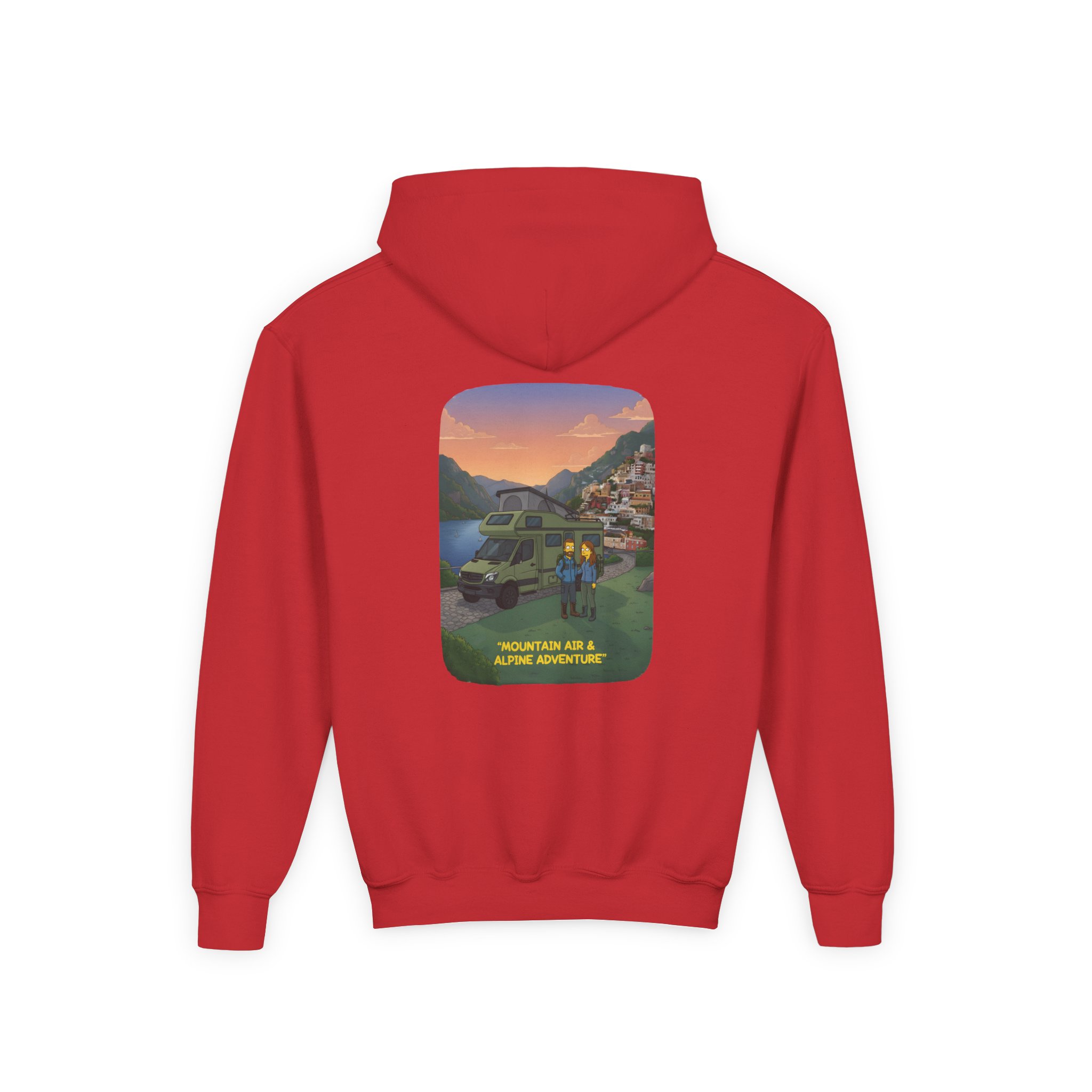 7130230195289580300_2048.jpeg Youth Hoodie(Gildan) – "Mountain Air And Alpine Adventure" (Design Sitcom-Line)