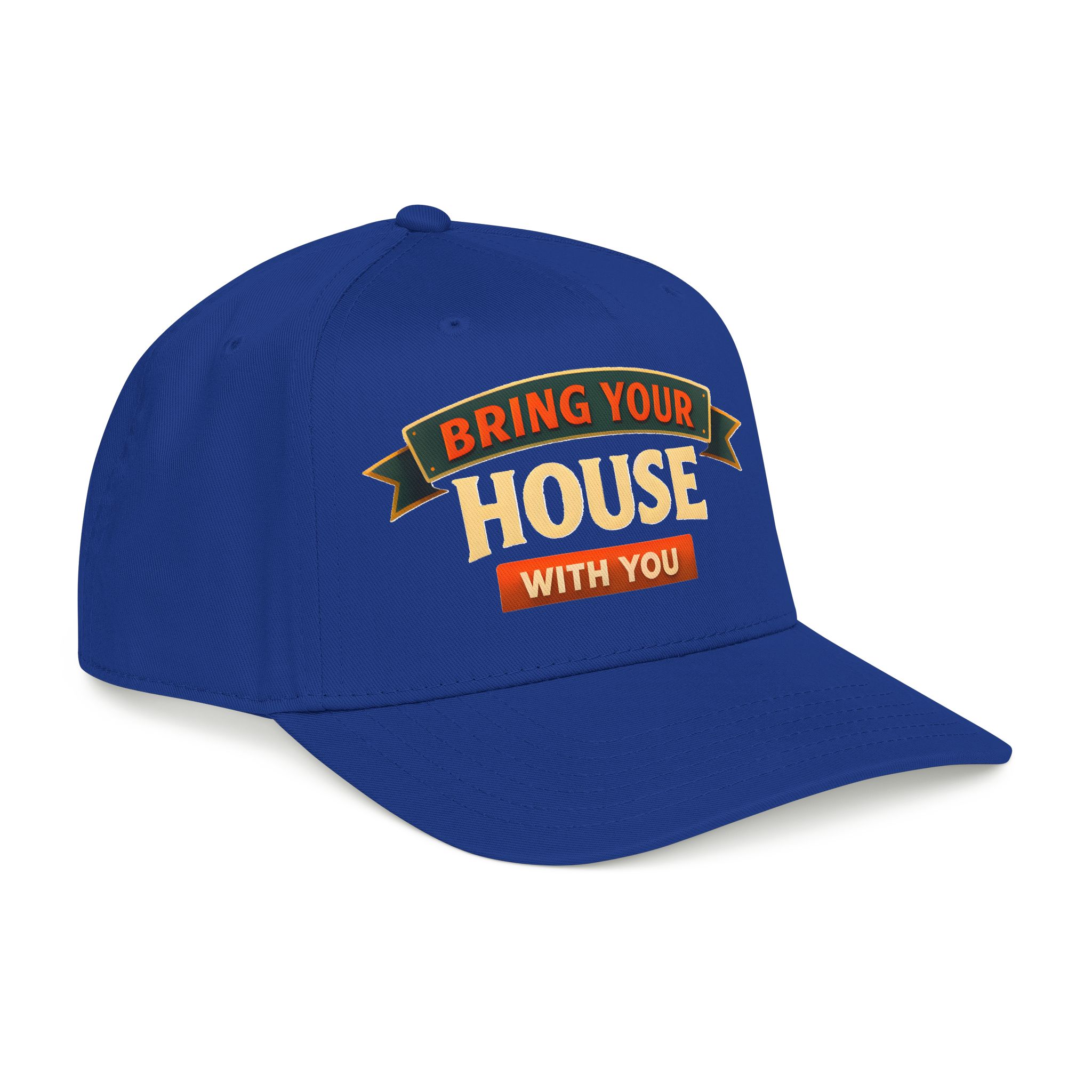Baseball Cap - "Bring Your House With You" Design Scenic-Line