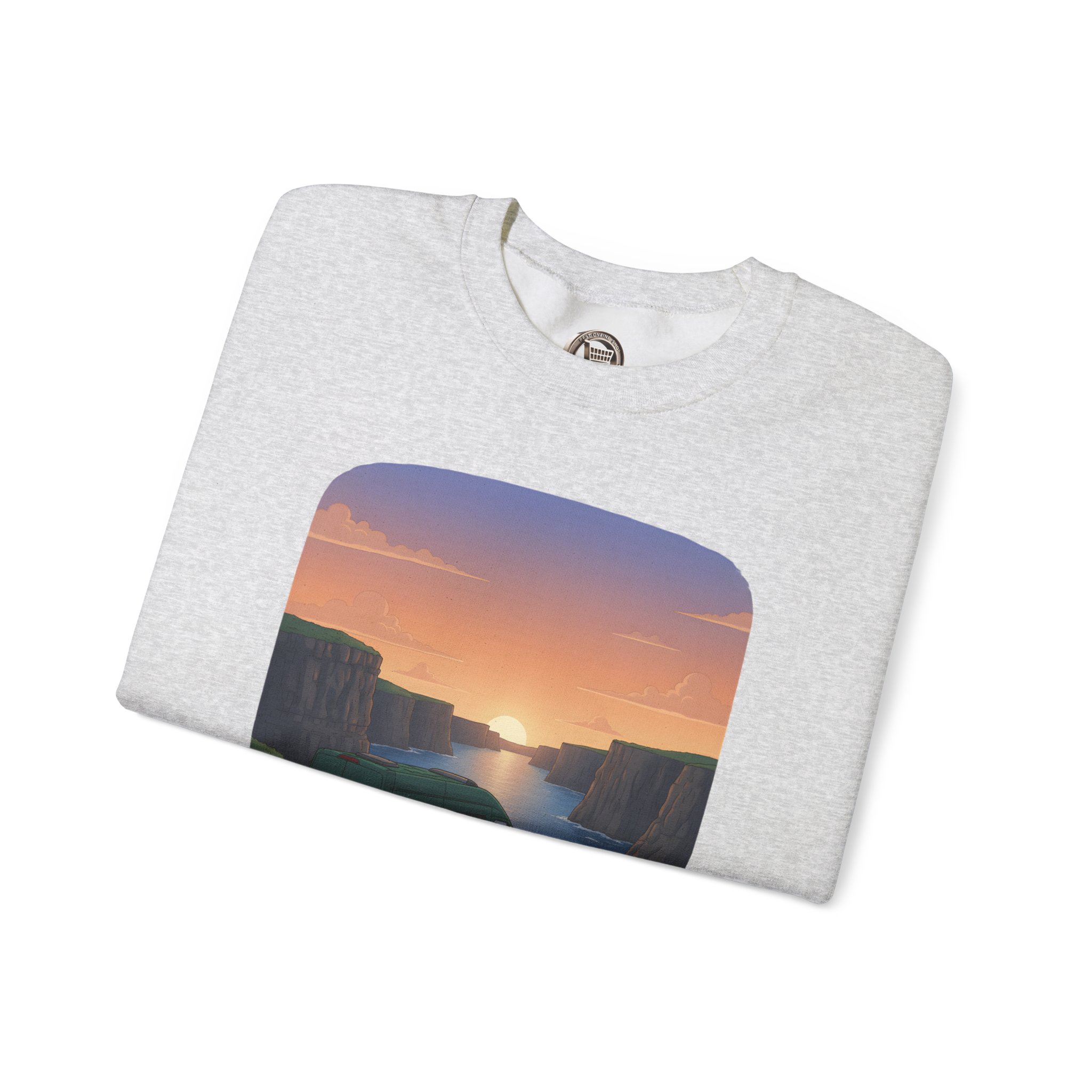 7145196881112781486_2048-1.jpeg Unisex Heavy Blend™ Crewneck Sweatshirt — "Ocean Views-Adventures Awaits" Design Sitcom-Line
