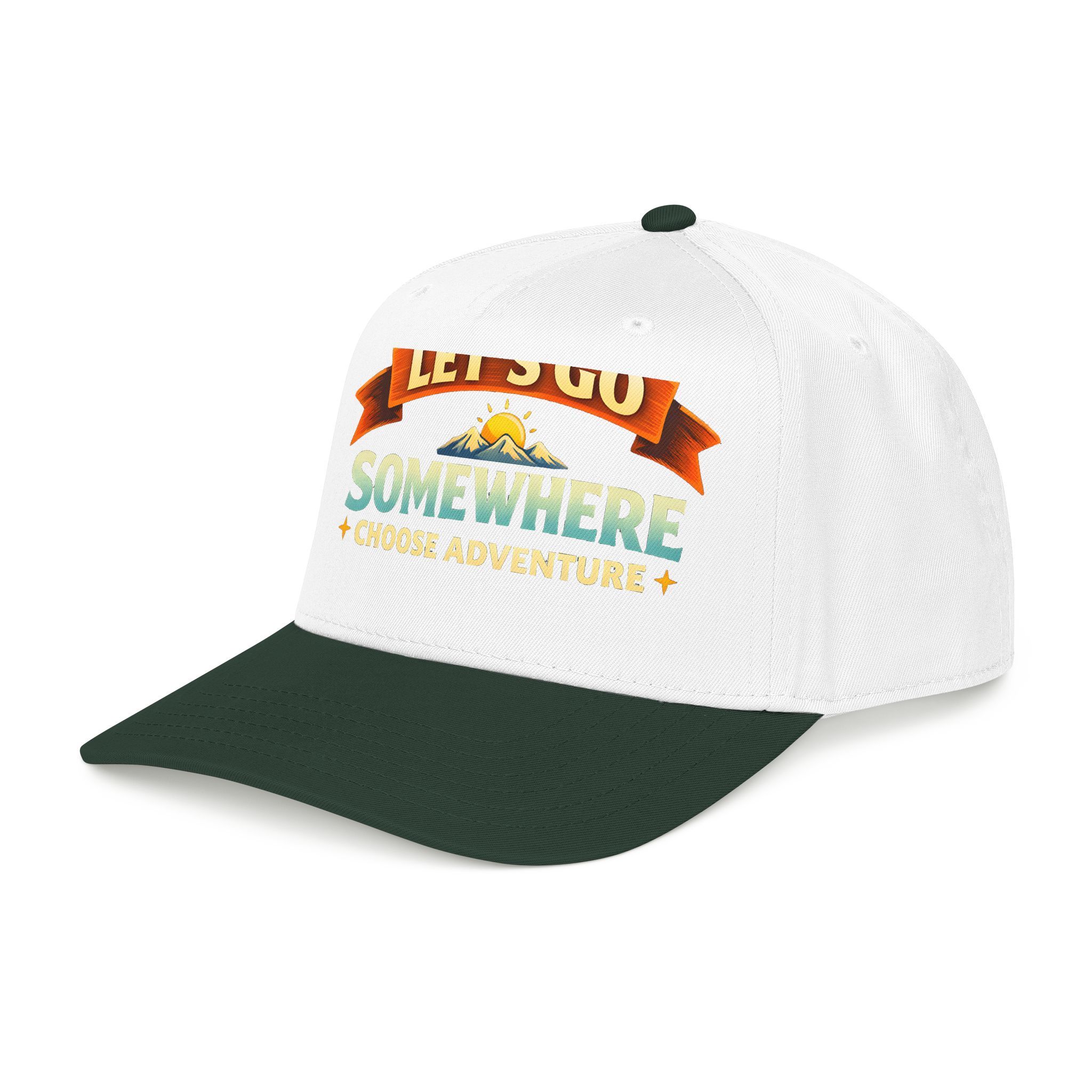 7150826060818479564_2048.jpeg Baseball Cap - "Lets Go Somewhere" Design Scenic-Line
