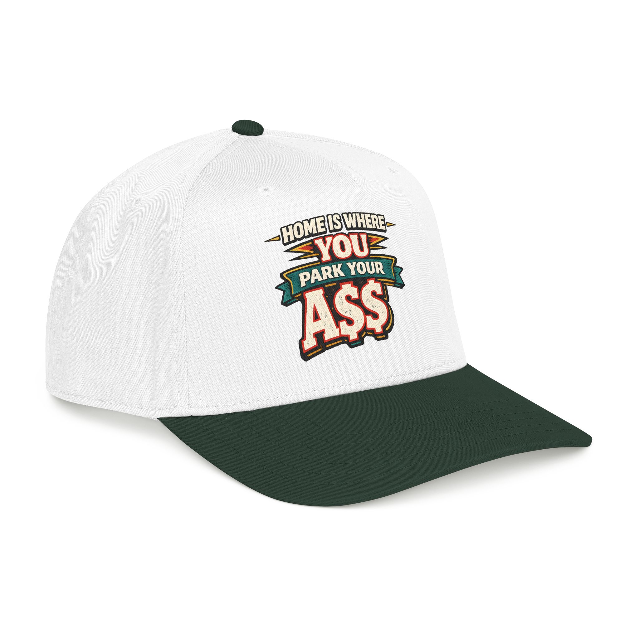 Baseball Cap - "Home Is Where You Park Your Ass" Design F**K-Line