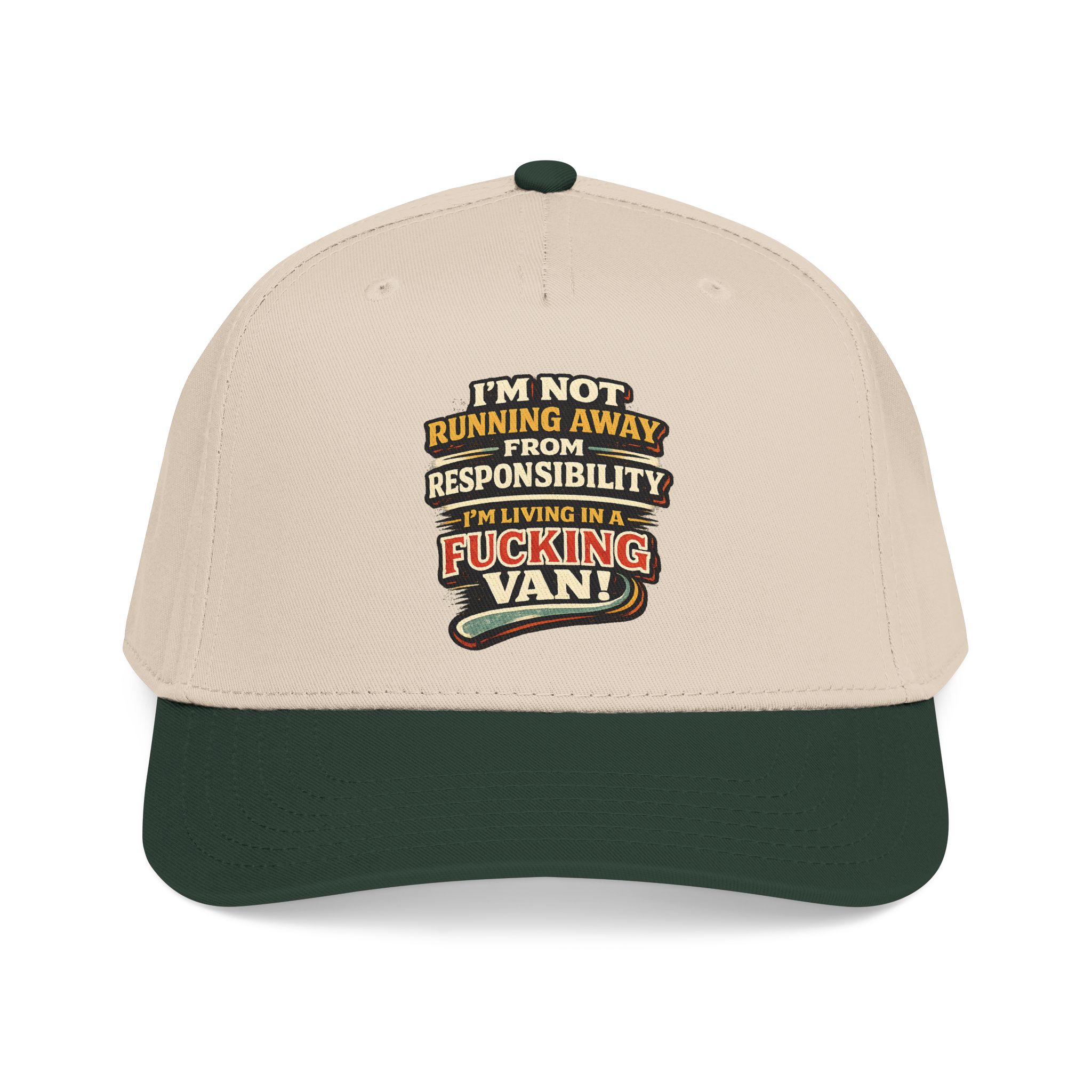 Baseball Cap - "I`m Not running Away" Design F**K-Line