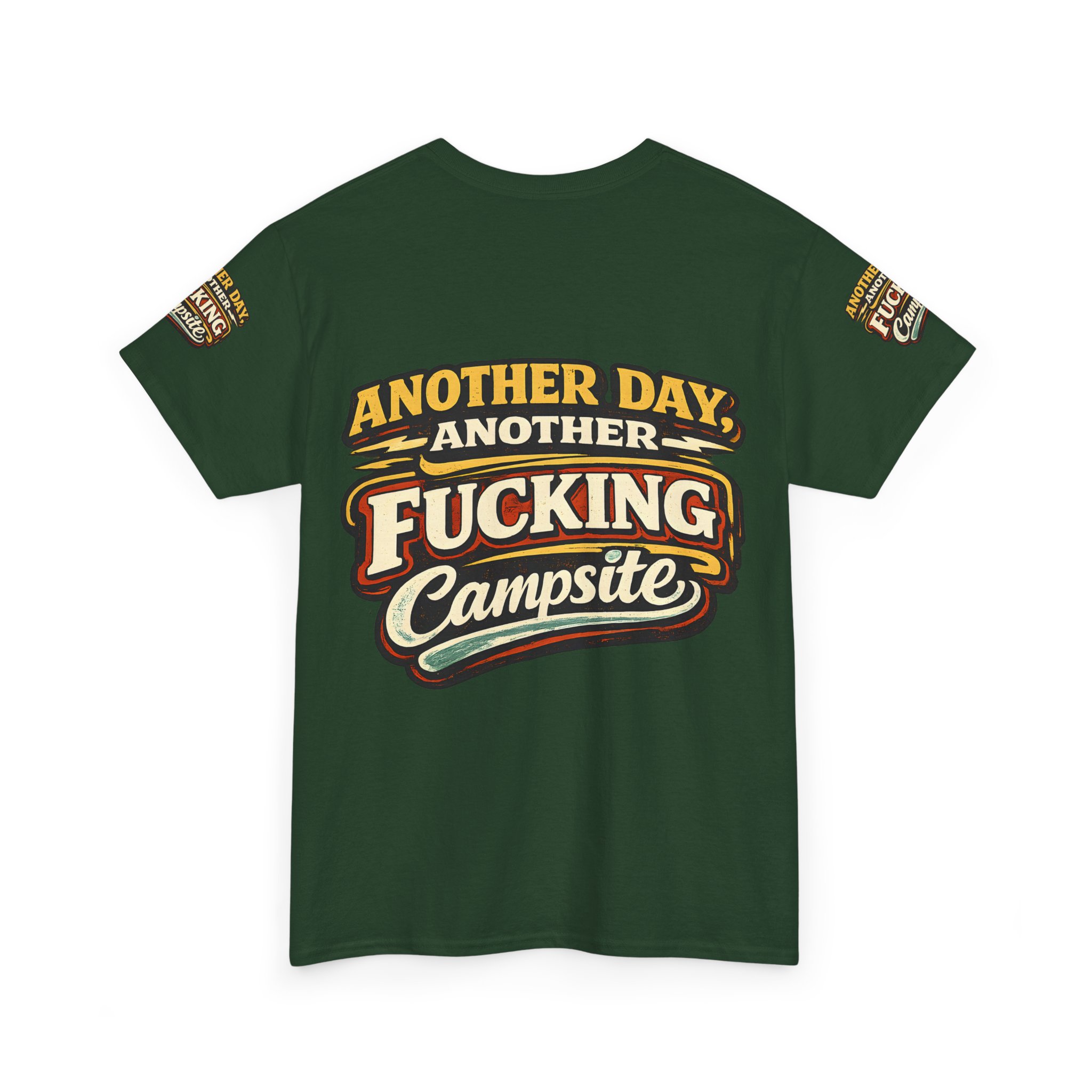 Unisex Heavy Cotton Tee — "Another Day" Design F**K-Line