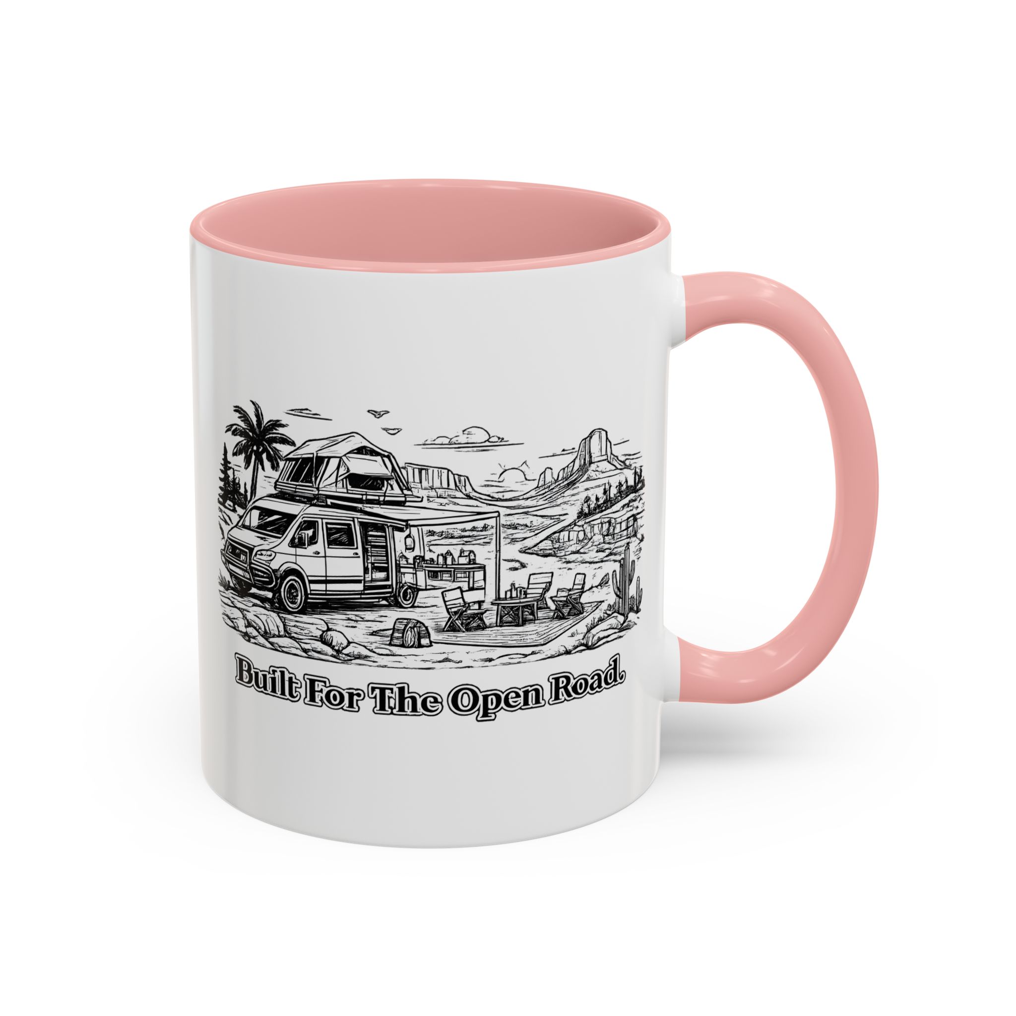 7174865982000811054_2048.jpeg Accent Coffee Mug (11, 15oz) — "Built For The Open Road" Design Minimal-Line