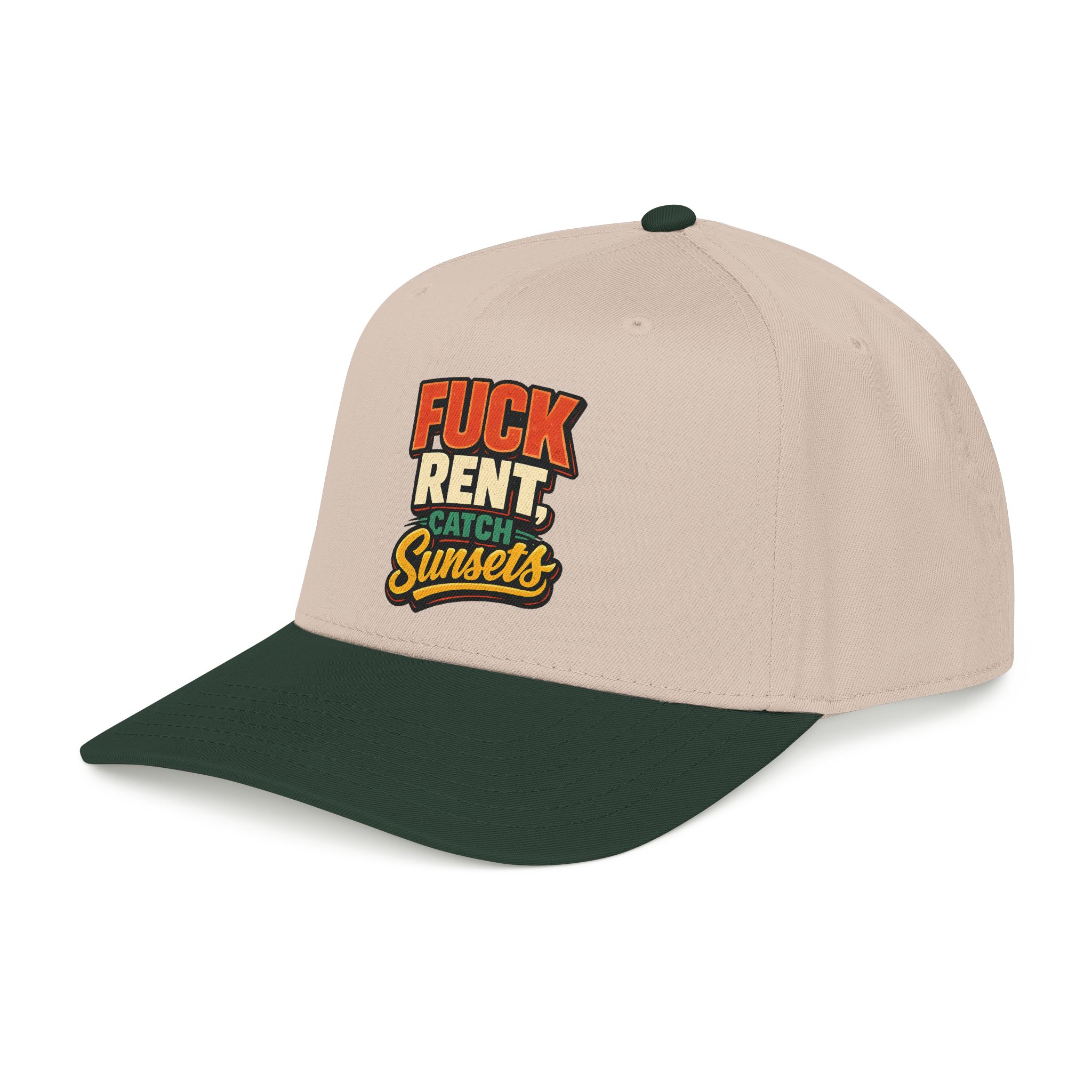 Baseball Cap - "Fuck Rent Catch Sunsets" Design F**K-Line