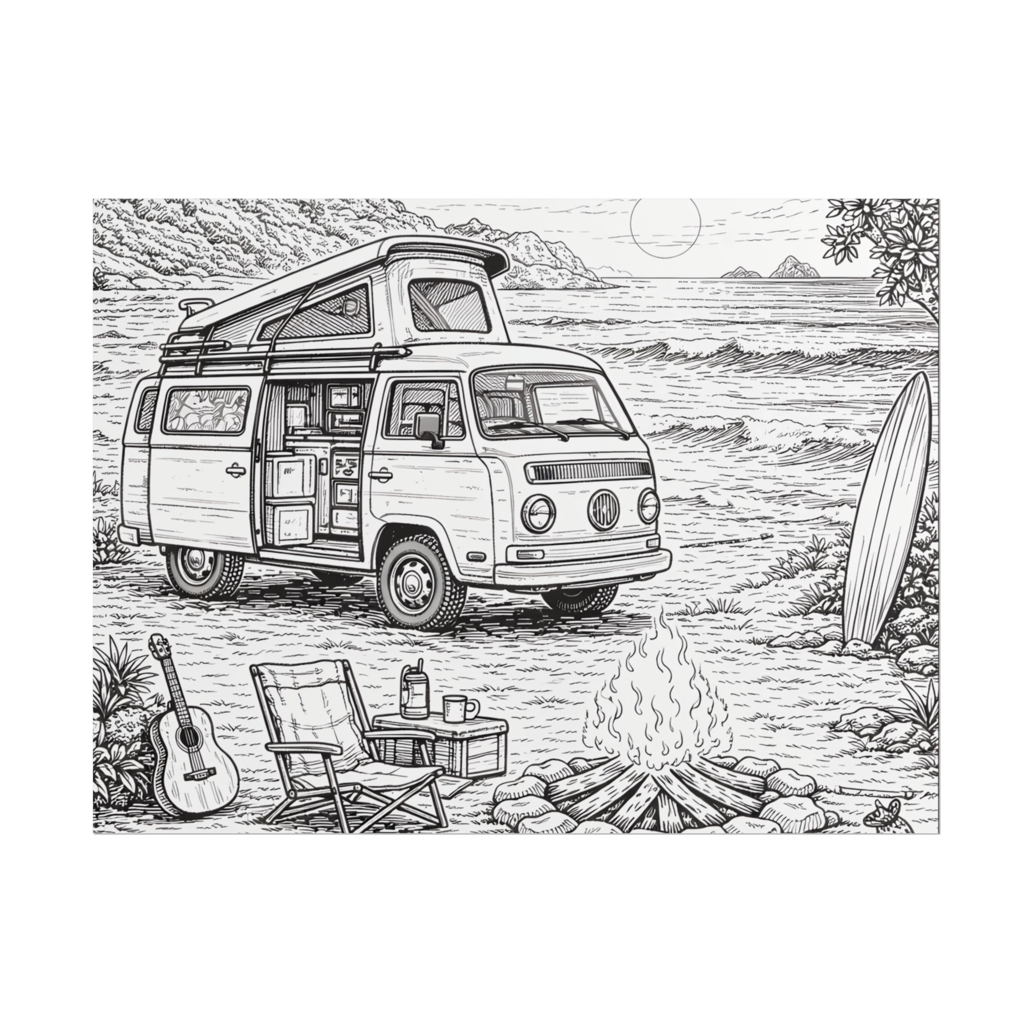 7180422350044166161_2048-1.jpeg Campervan Poster — Vintage RV Camping Landscape Wall Art