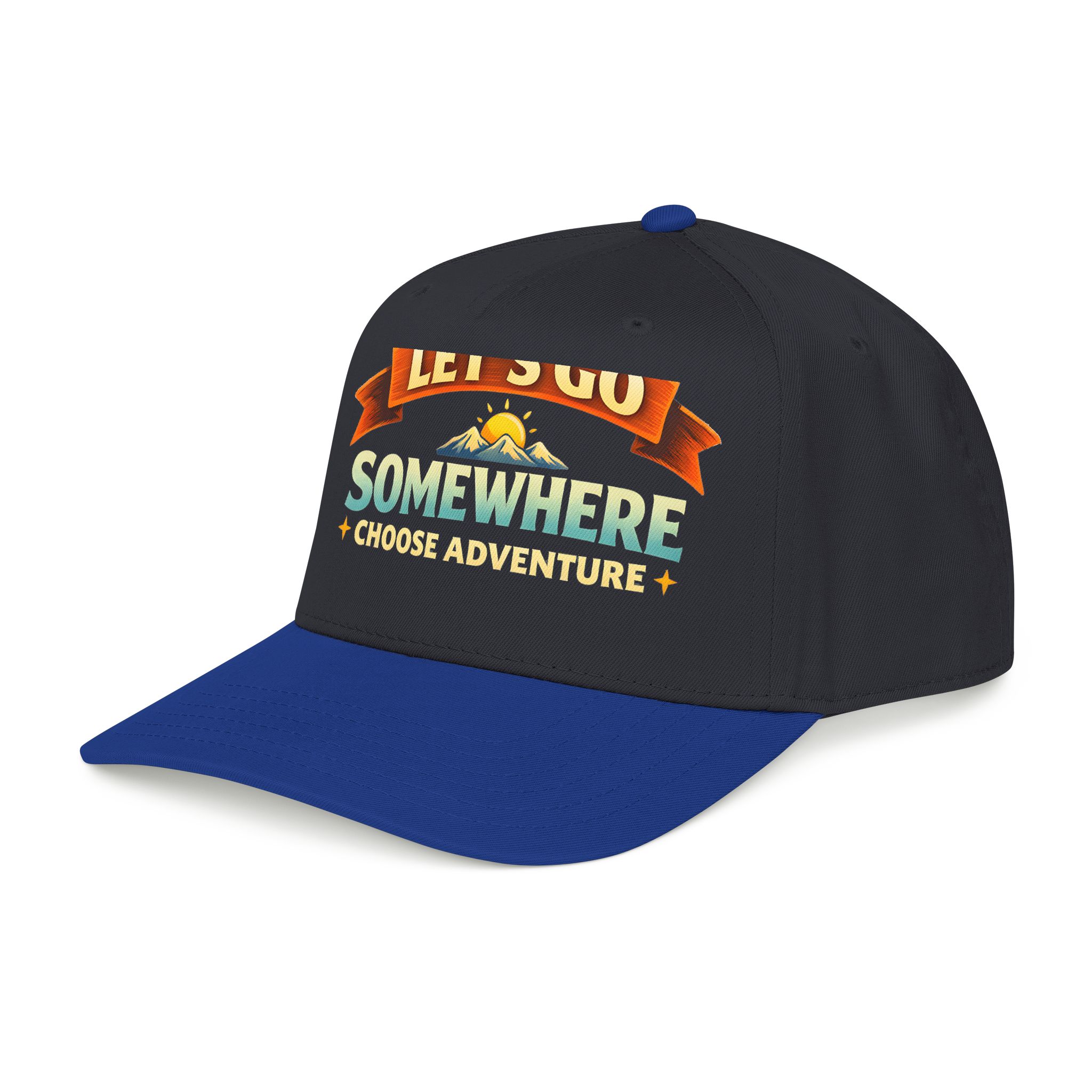 7187306819679444654_2048.jpeg Baseball Cap - "Lets Go Somewhere" Design Scenic-Line