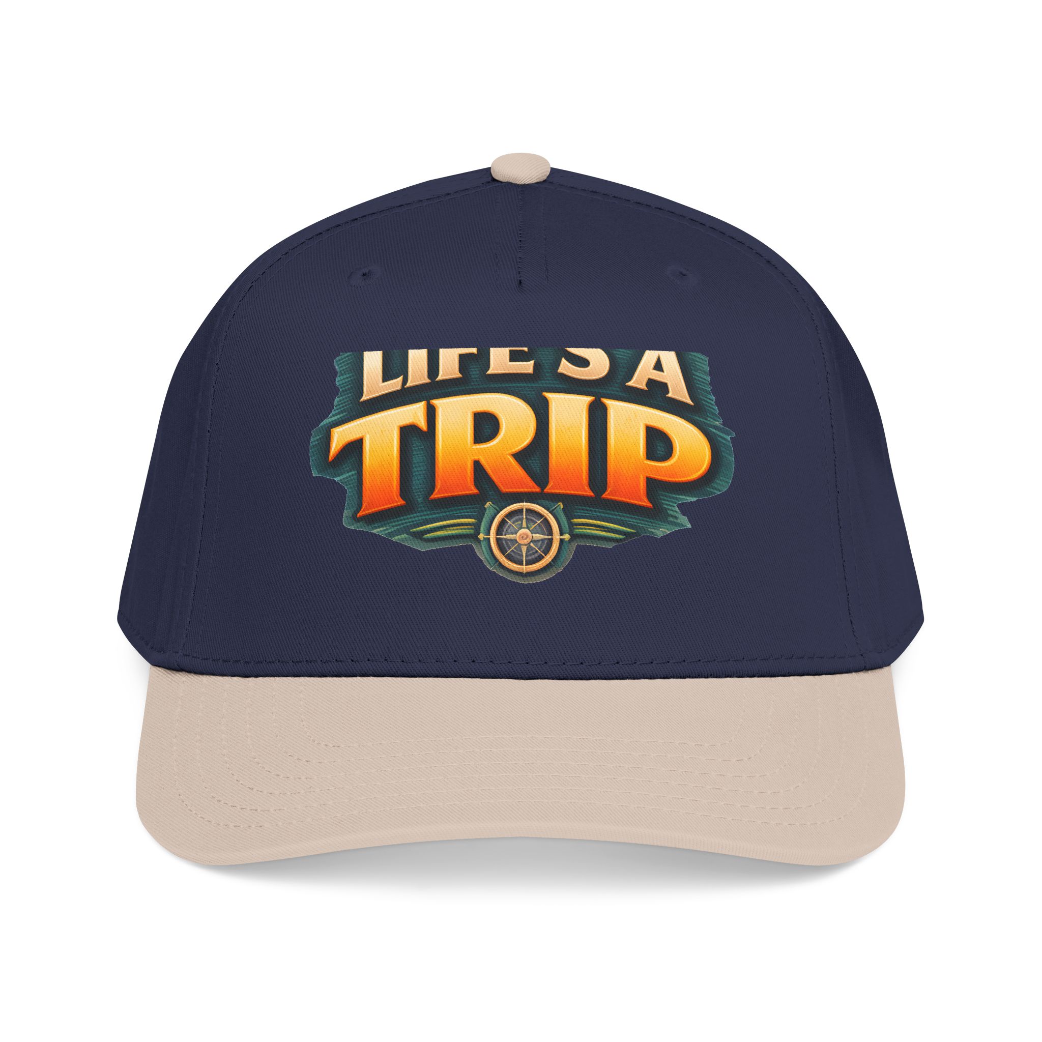 Baseball Cap - "Lifes A Trip" Design Scenic-Line