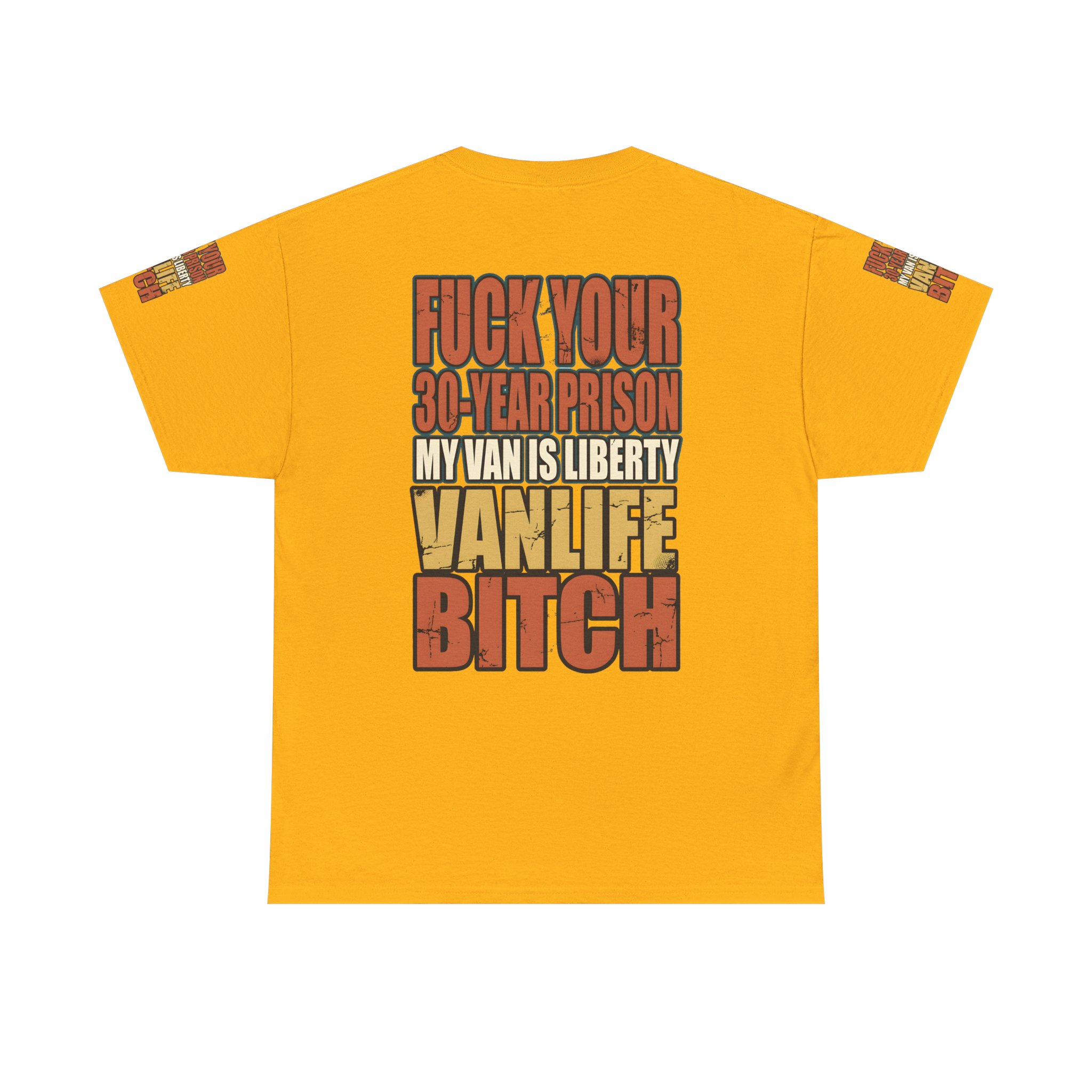 Unisex Heavy Cotton Tee — "Fuck Your 30 Year" Design F**K-Line