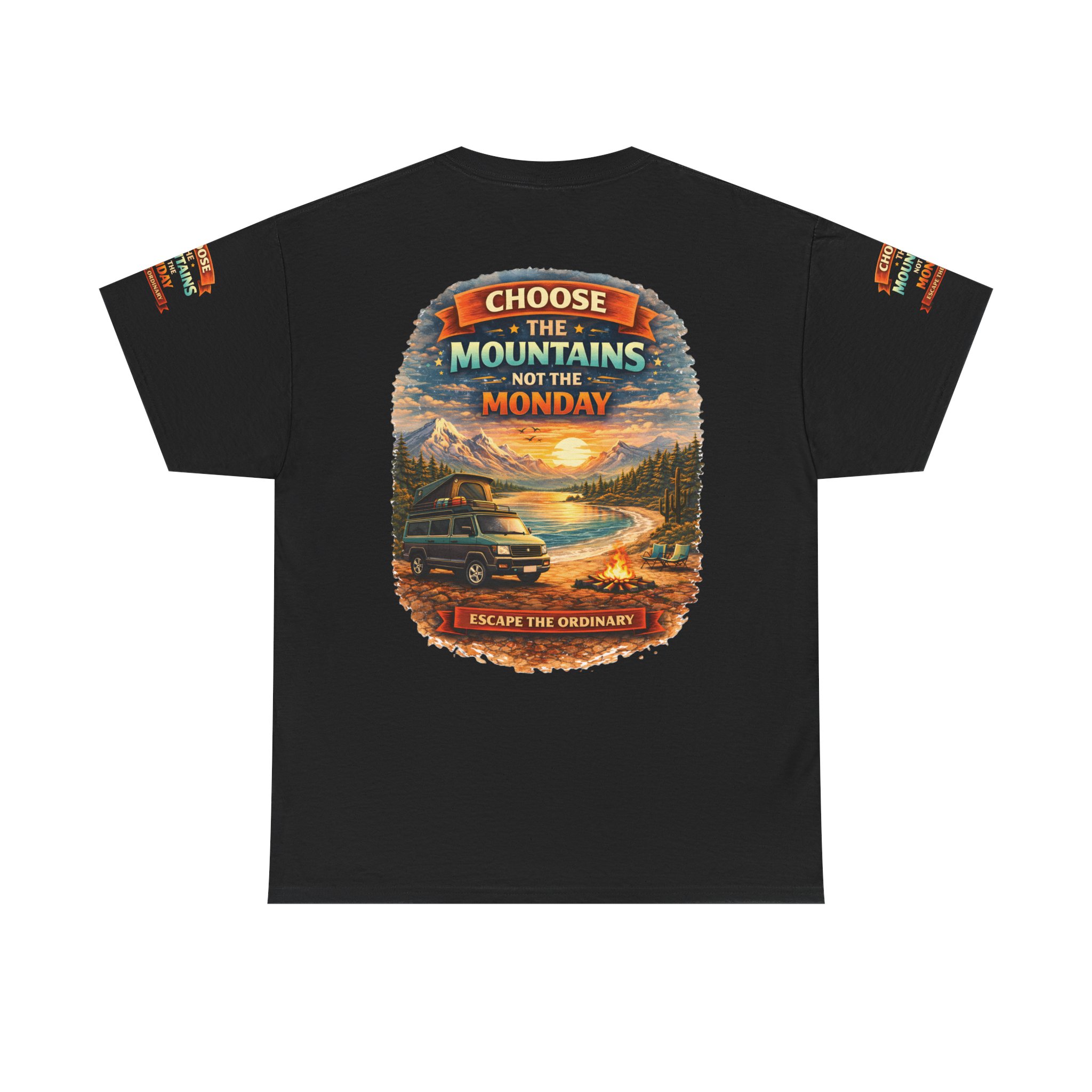 7213300281144738515_2048.jpeg Unisex Heavy Cotton Tee — "Choose The Mountens" Design Scenic-Line