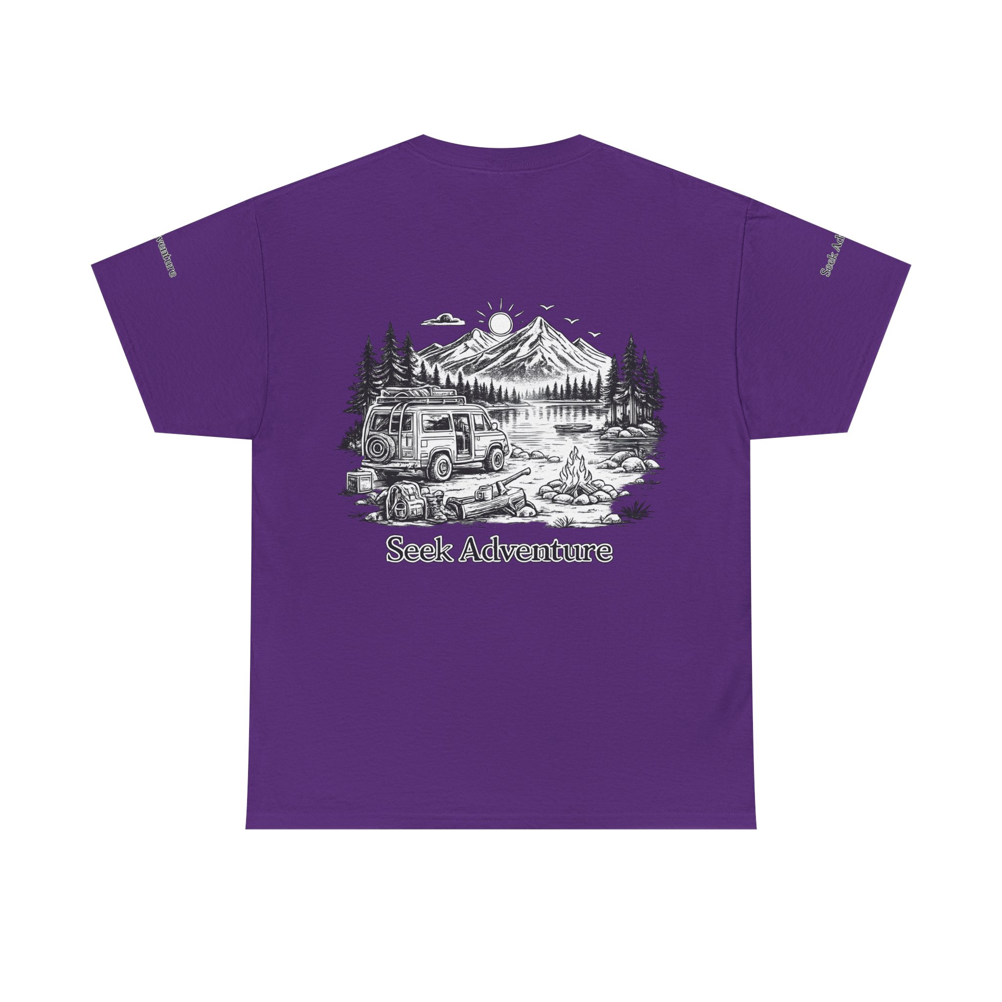7218408752883438504_2048.jpeg Unisex Heavy Cotton Tee — "Seek Adventure" Design Minimal-Line