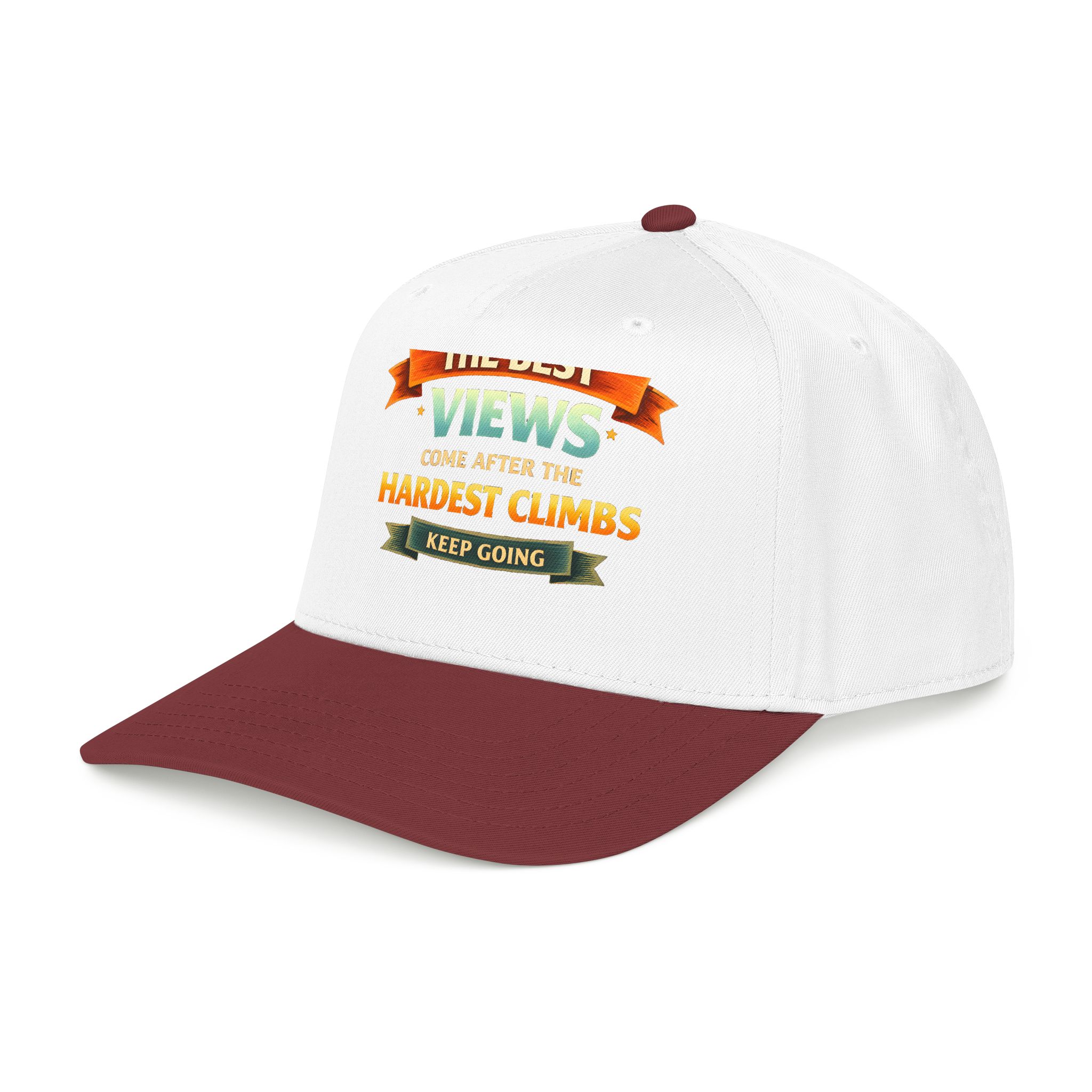 Baseball Cap - "The Best Views" Design Scenic-Line