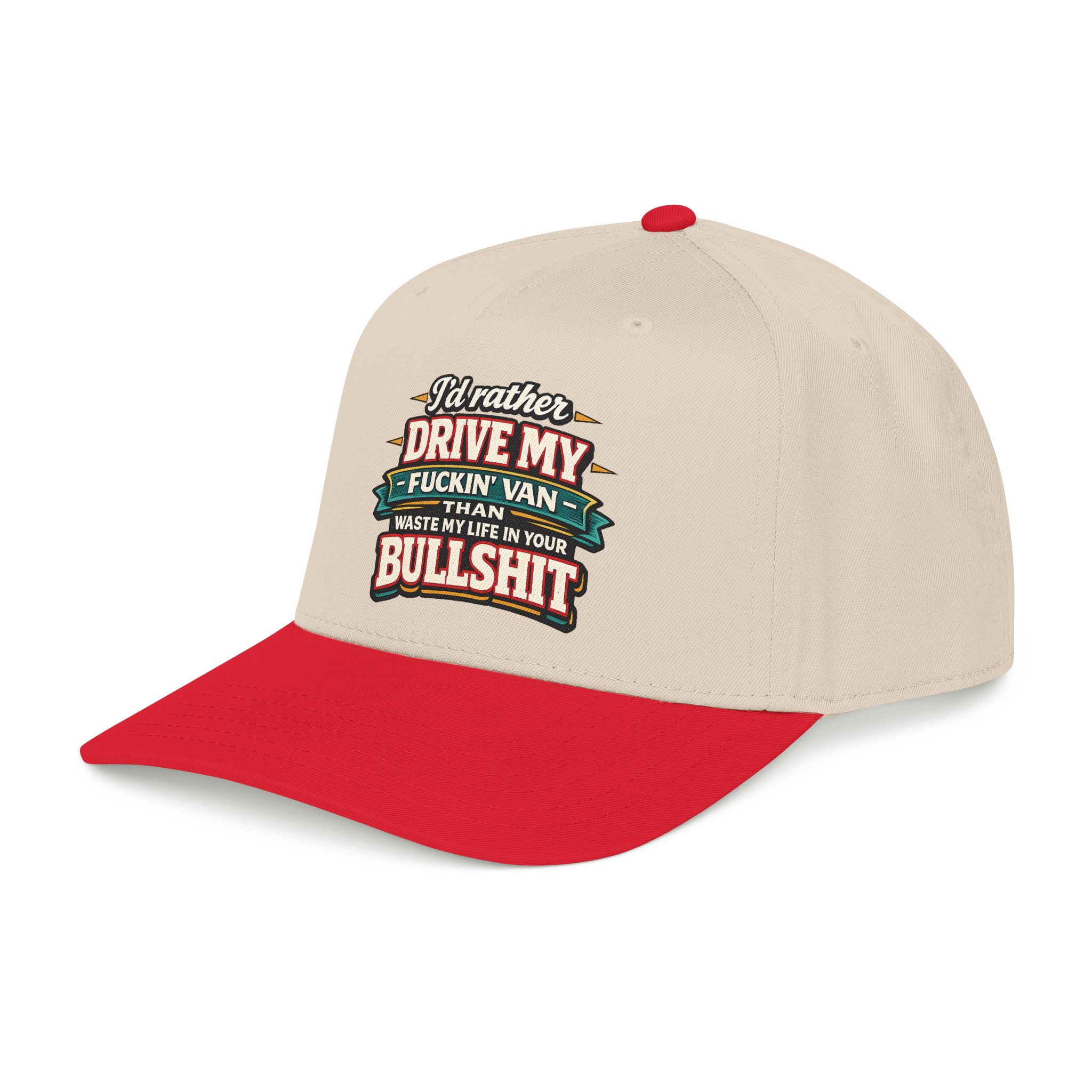 Baseball Cap - "I´d Rather Drive My Fucking Van" Design F**K-Line