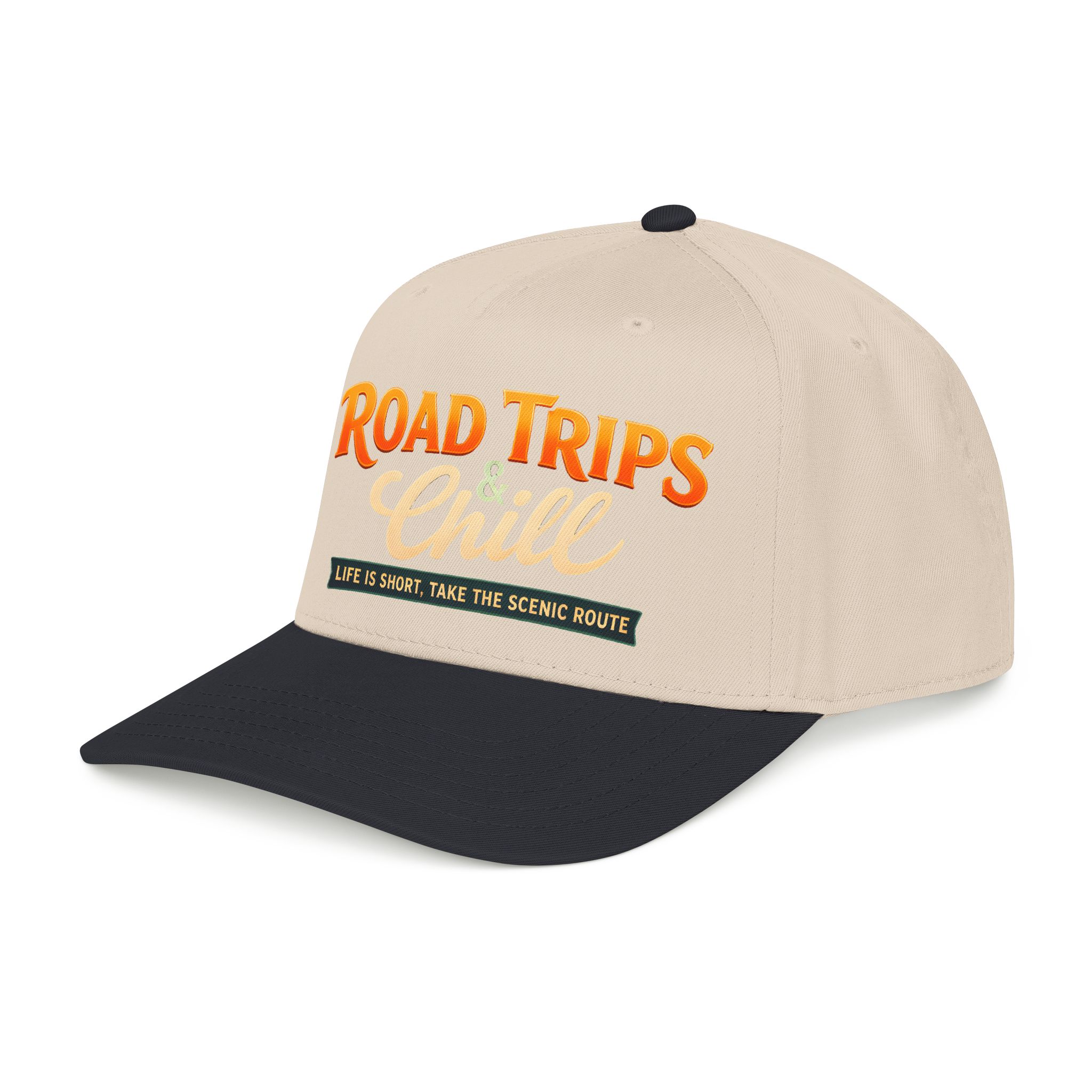 7276340147524128523_2048-5.jpeg Baseball Cap - "Road Trips And Chill" Design Scenic-Line