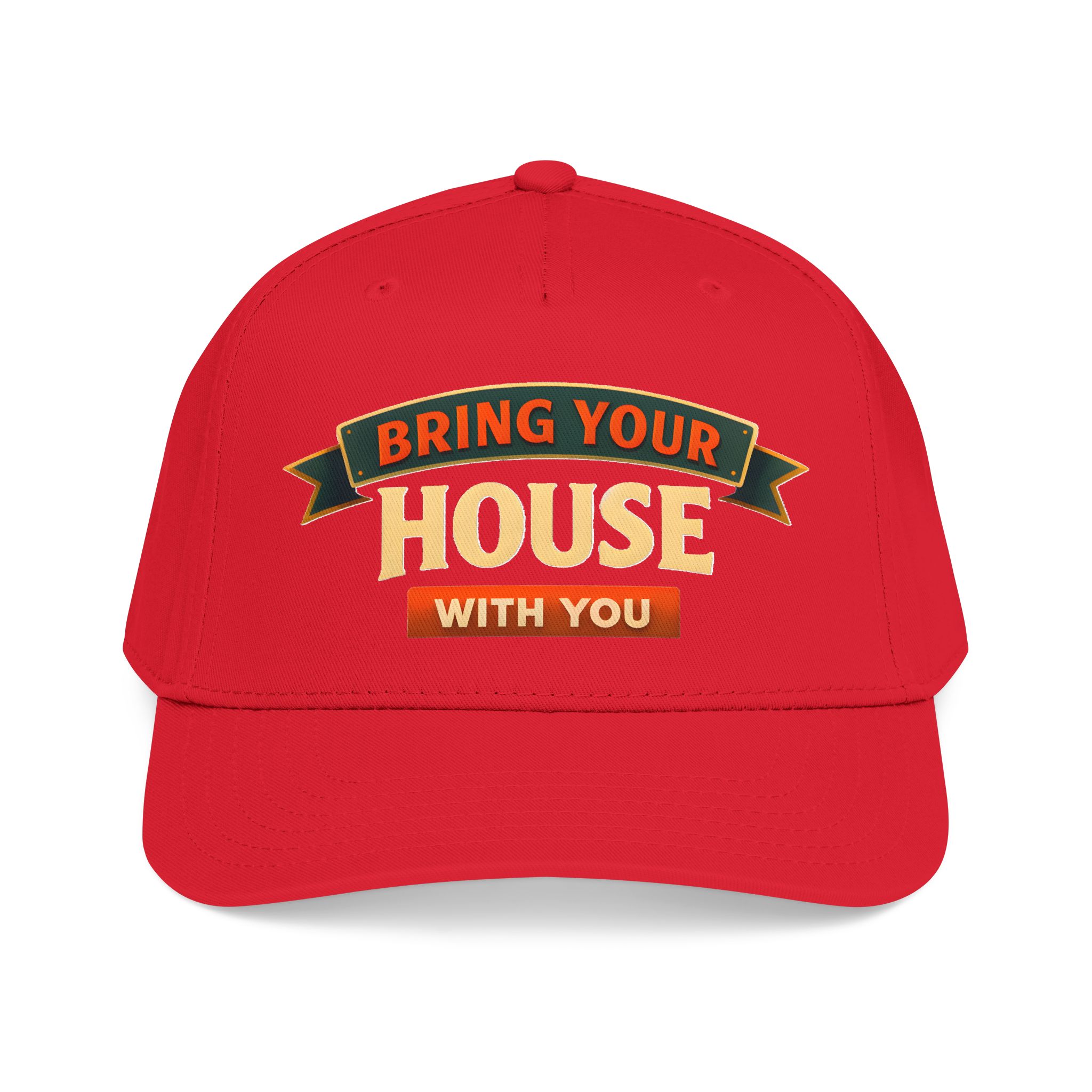 Baseball Cap - "Bring Your House With You" Design Scenic-Line