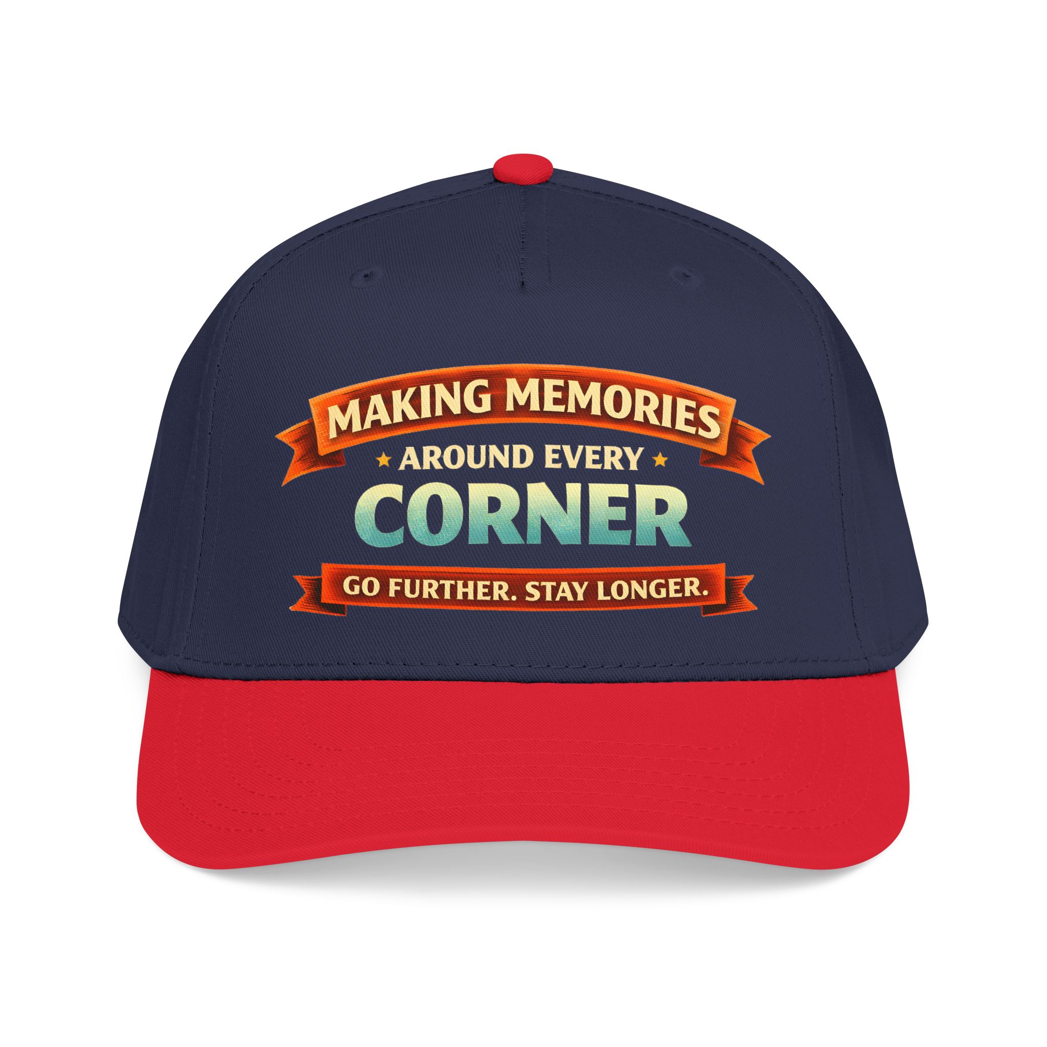 Baseball Cap - "Making Memories Around Every Corner" Design Scenic-Line