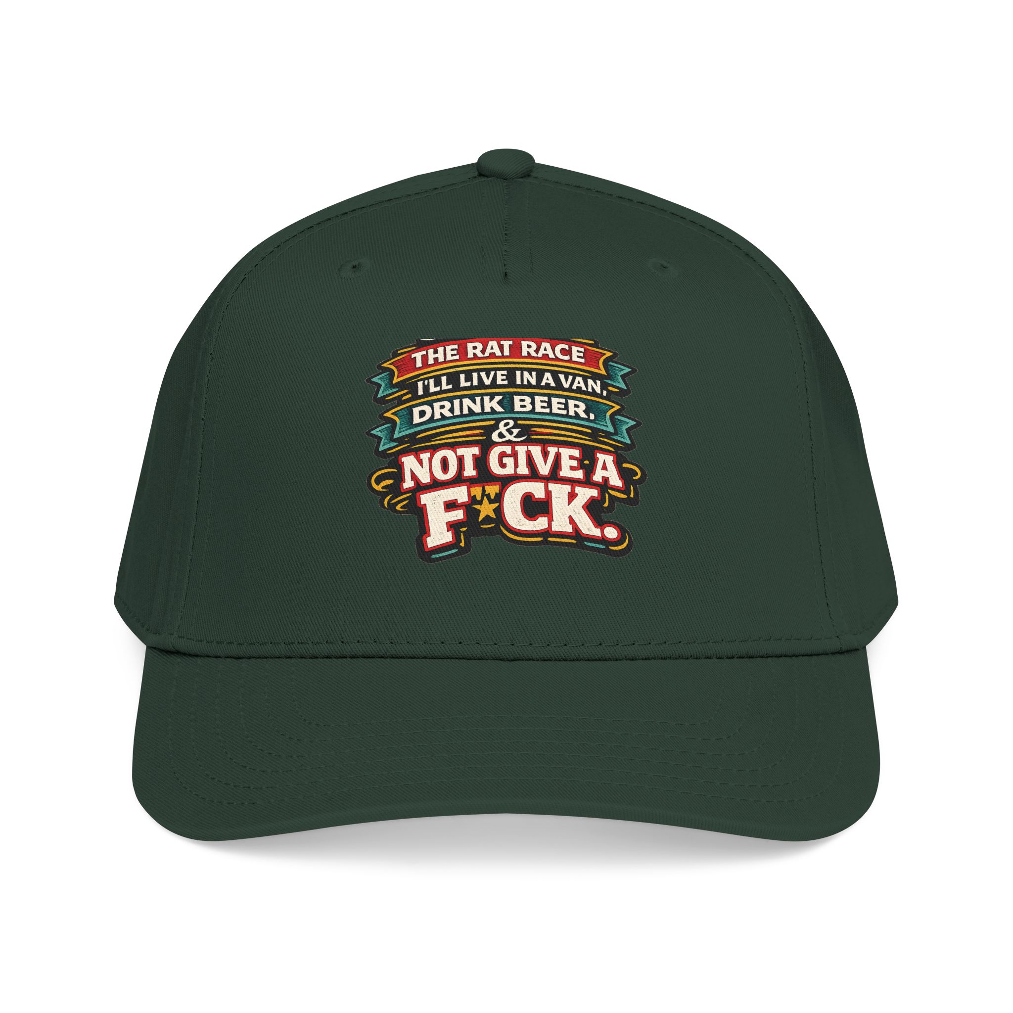 Baseball Cap - "Screw The Rat Race" Design F**K-Line
