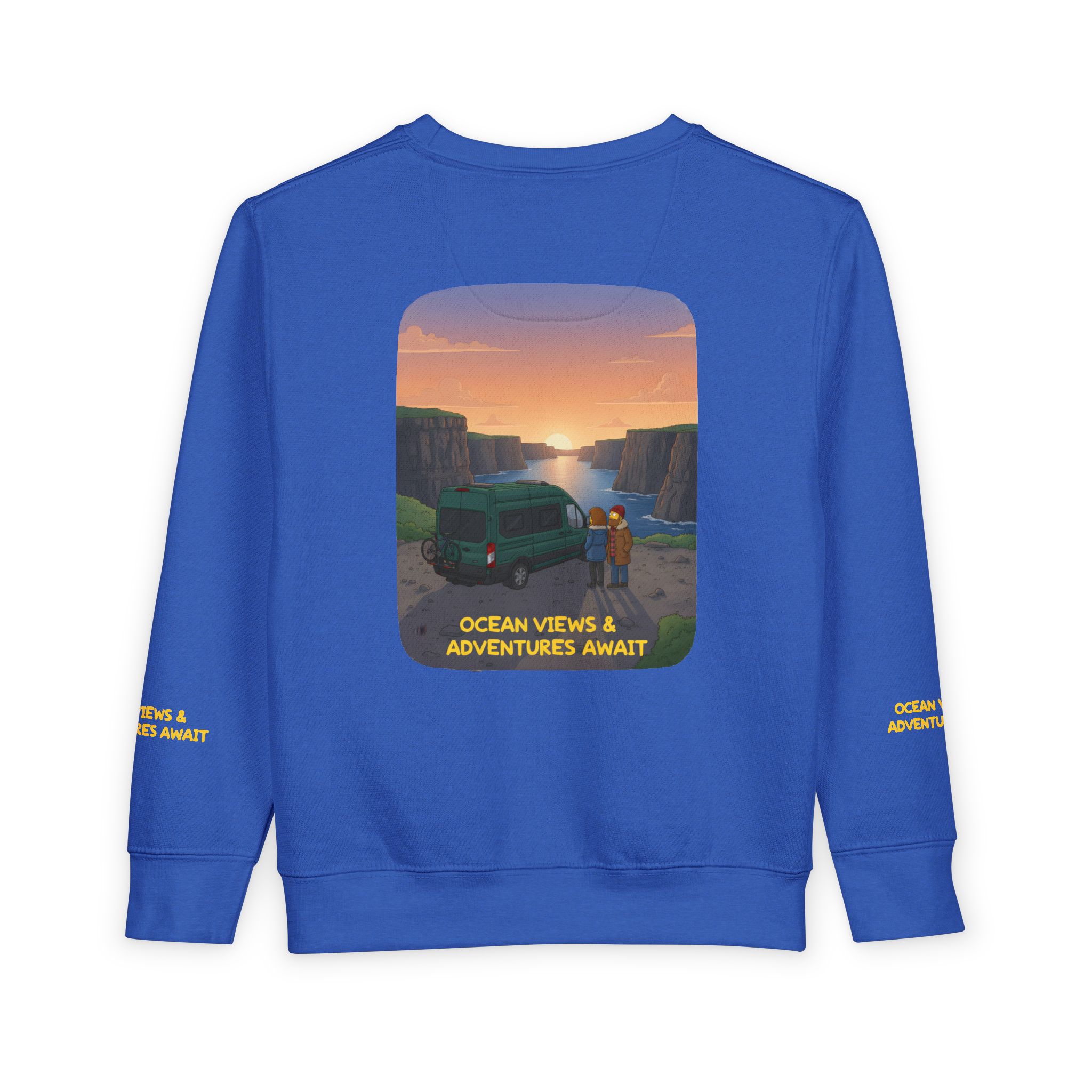 7309515671606748507_2048-1.jpeg Toddler Sweatshirt - "Ocean Views-Adventures Awaits" (Design Sitcom-Line)