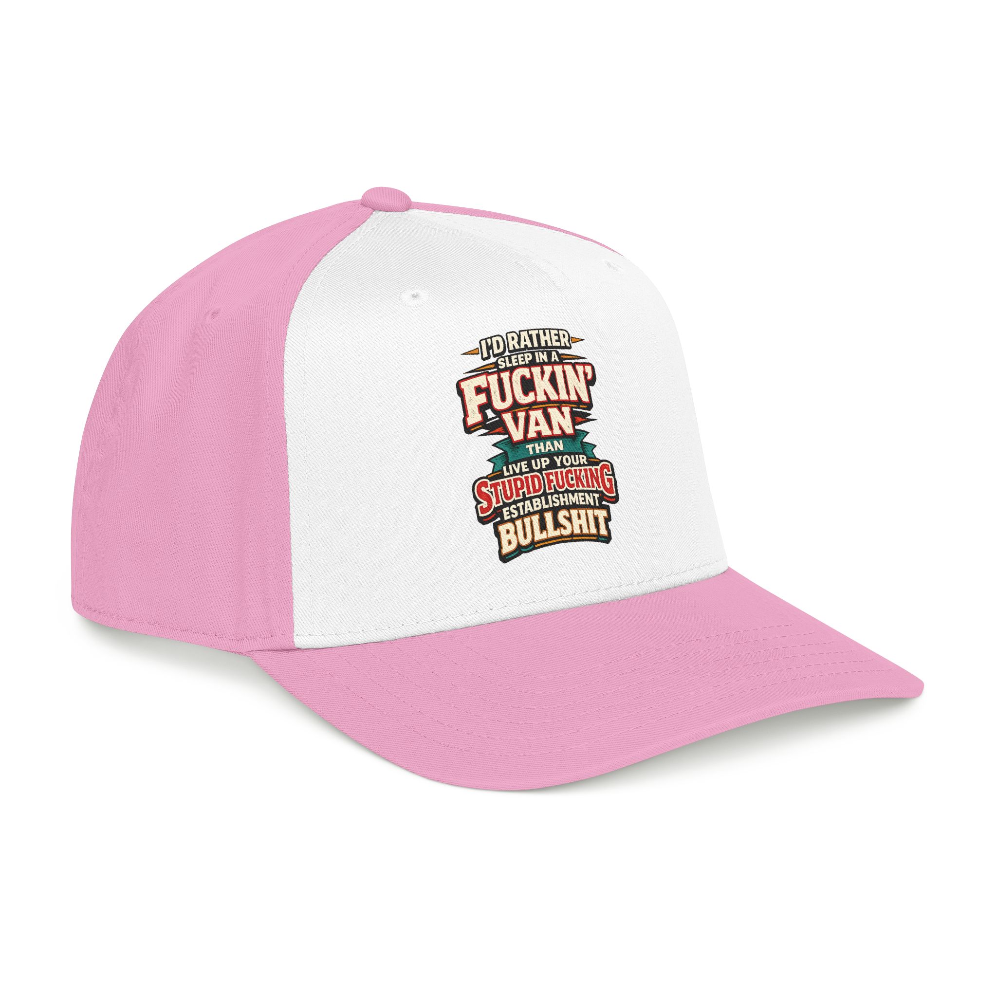Baseball Cap - "I´d Rather Sleep in A Fucking Van" Design F**K-Line