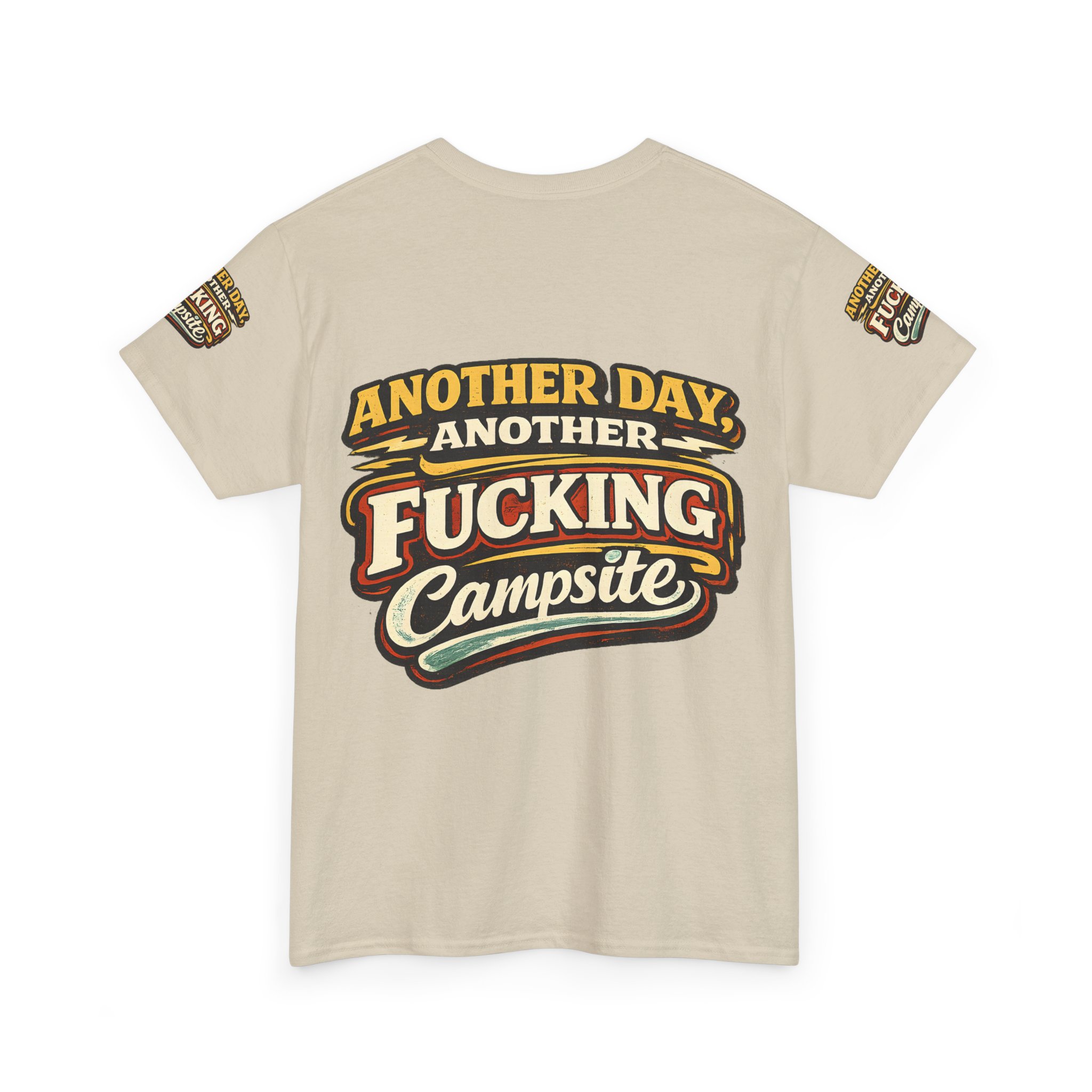 Unisex Heavy Cotton Tee — "Another Day" Design F**K-Line