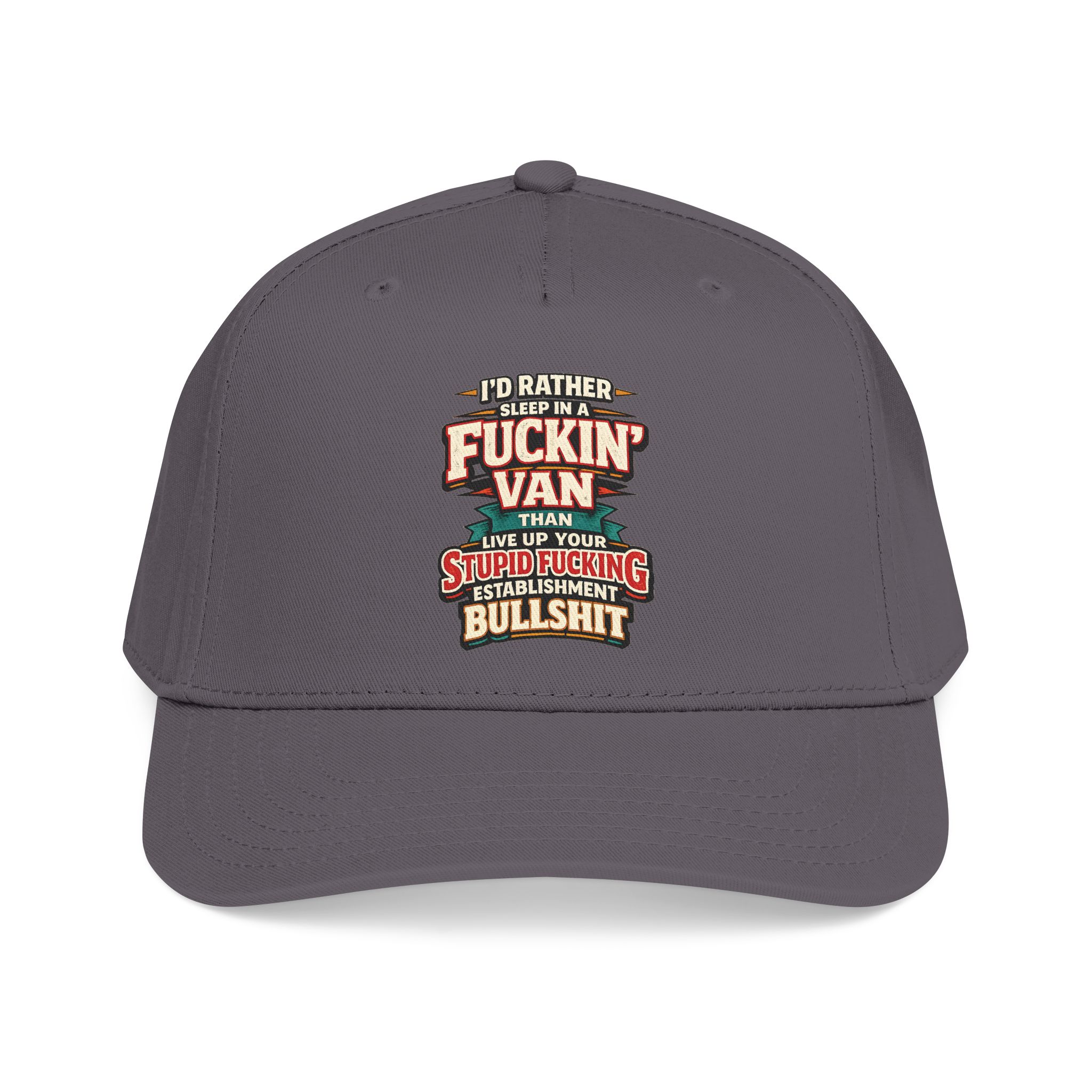 Baseball Cap - "I´d Rather Sleep in A Fucking Van" Design F**K-Line