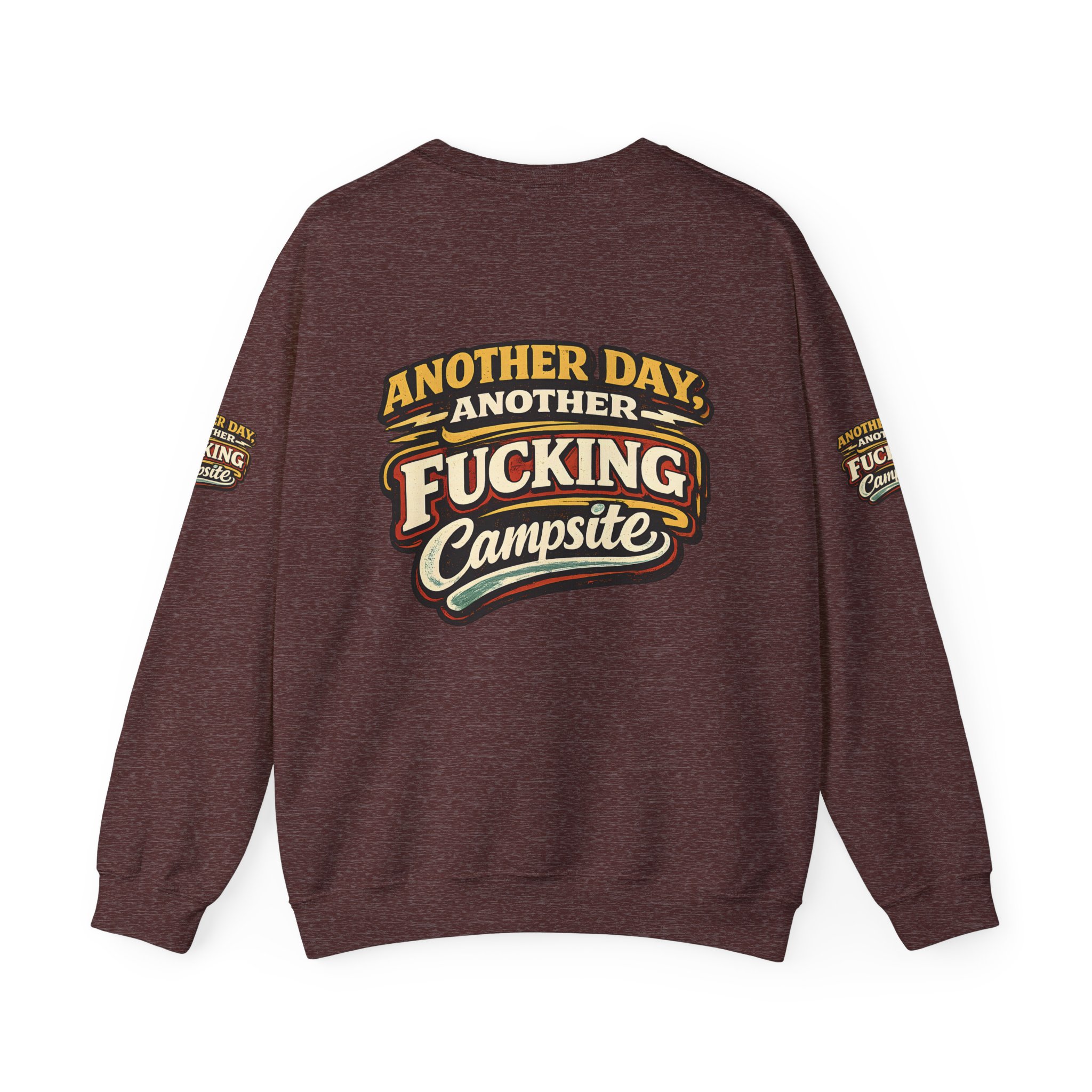 Unisex Heavy Blend™ Crewneck Sweatshirt — "Another Day" Design F**K-Line