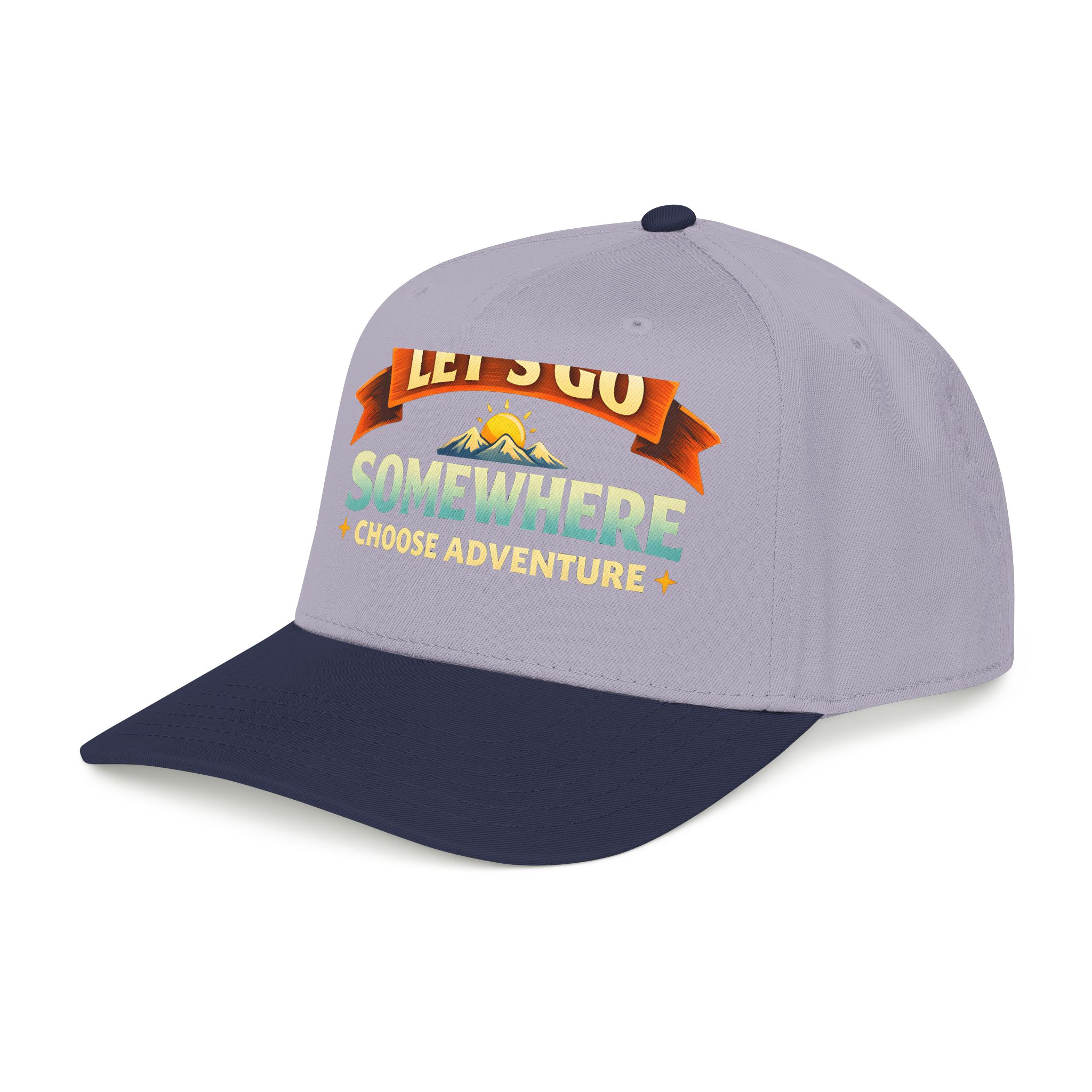 7403341951714905772_2048.jpeg Baseball Cap - "Lets Go Somewhere" Design Scenic-Line