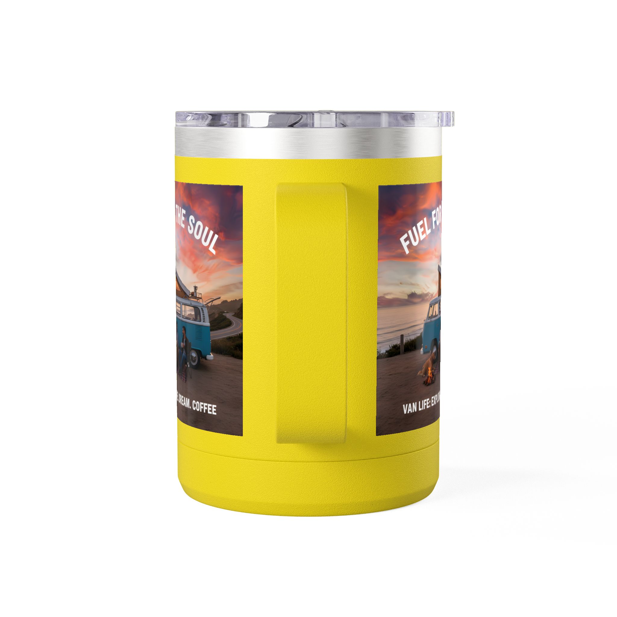 Coffee Mug Tumbler, 15oz — "Fuel for the Soul"