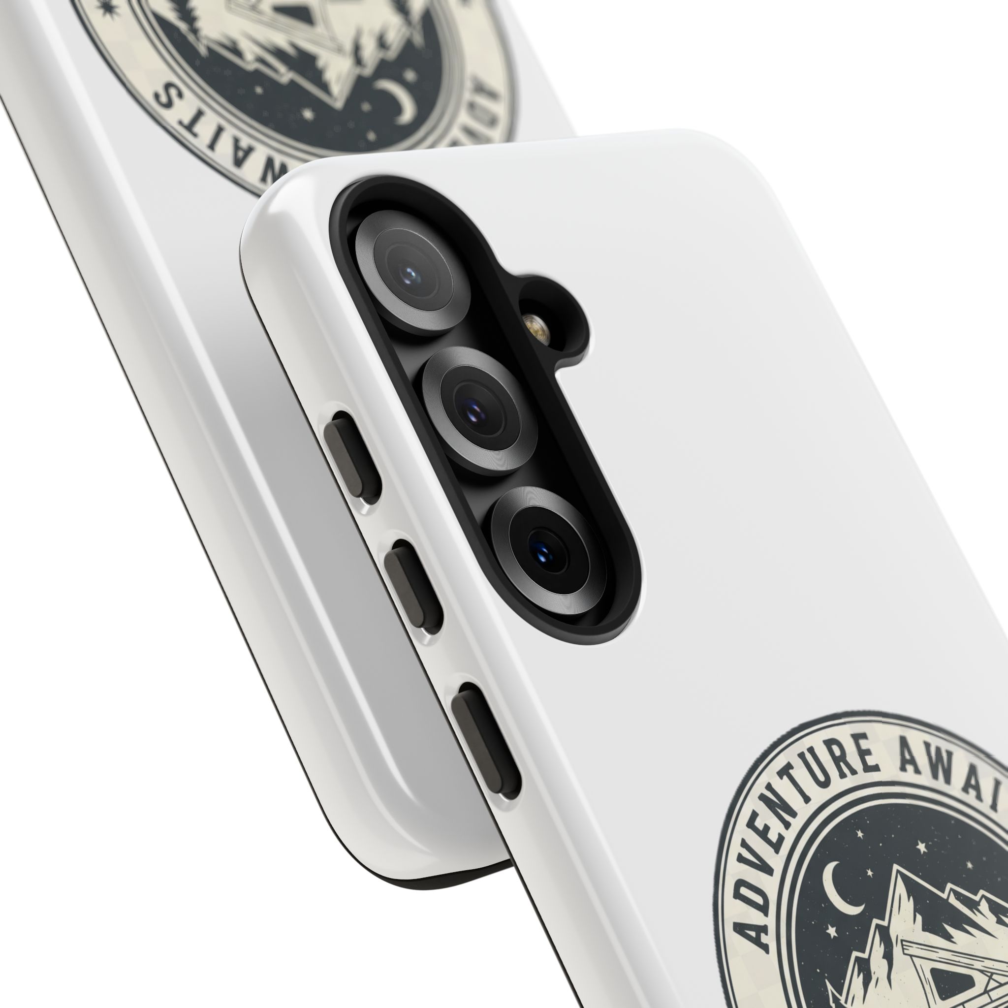 Phone Case — "Adventure Awaits-Go Where You Feel Most Alive" Camper Van Design