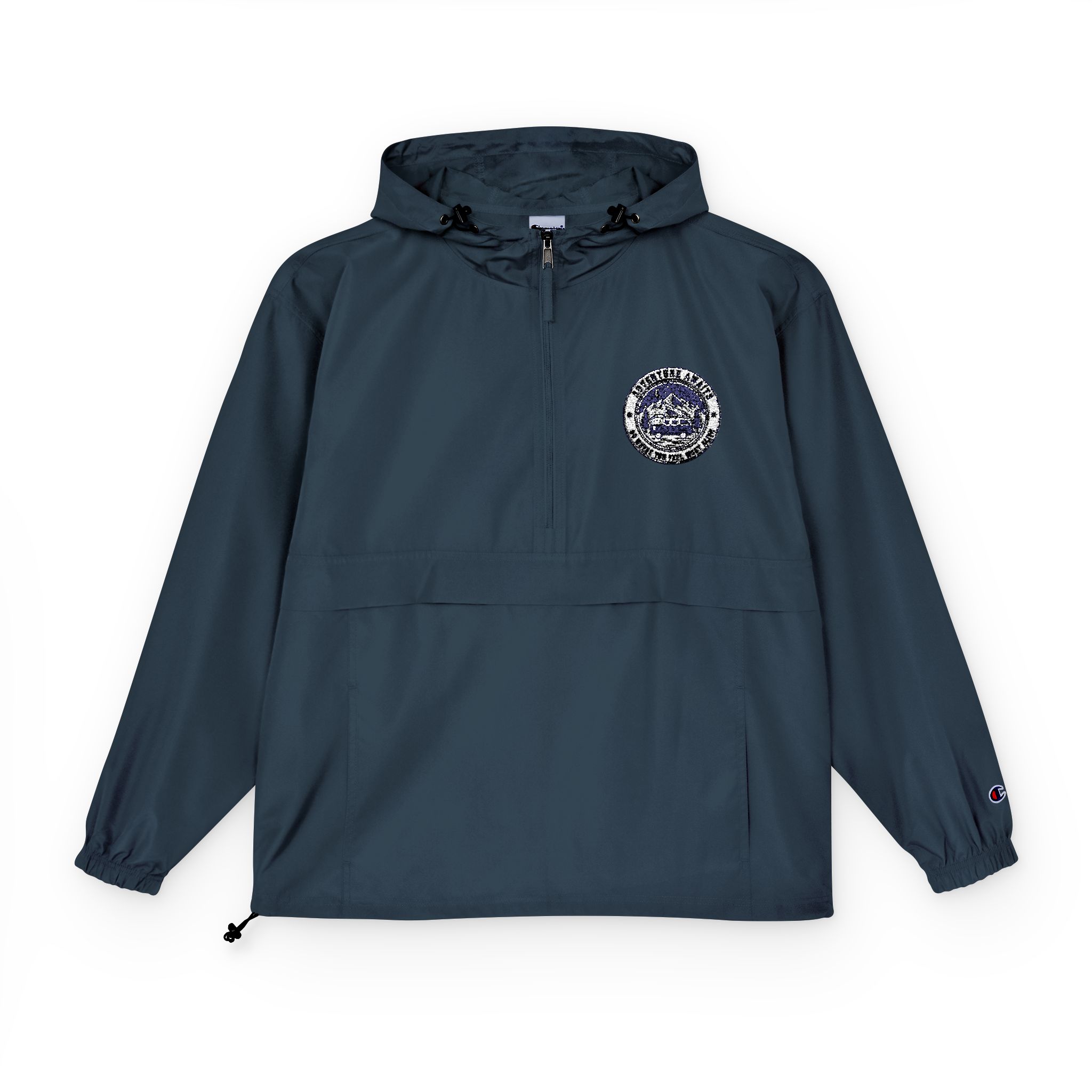 "NEW" Champion Unisex Packable Anorak Jacket -- "Adventure Awaits-Go Where You Feel Most Alive"