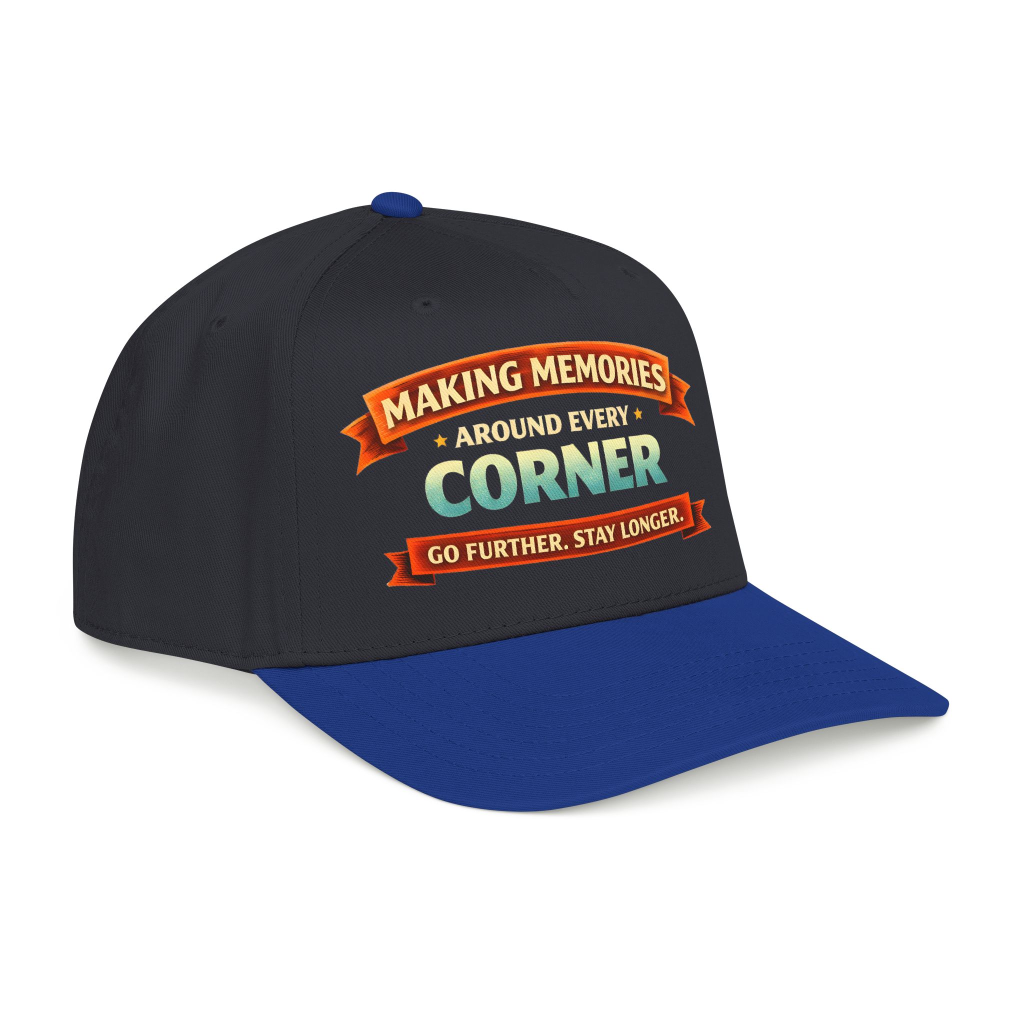 Baseball Cap - "Making Memories Around Every Corner" Design Scenic-Line