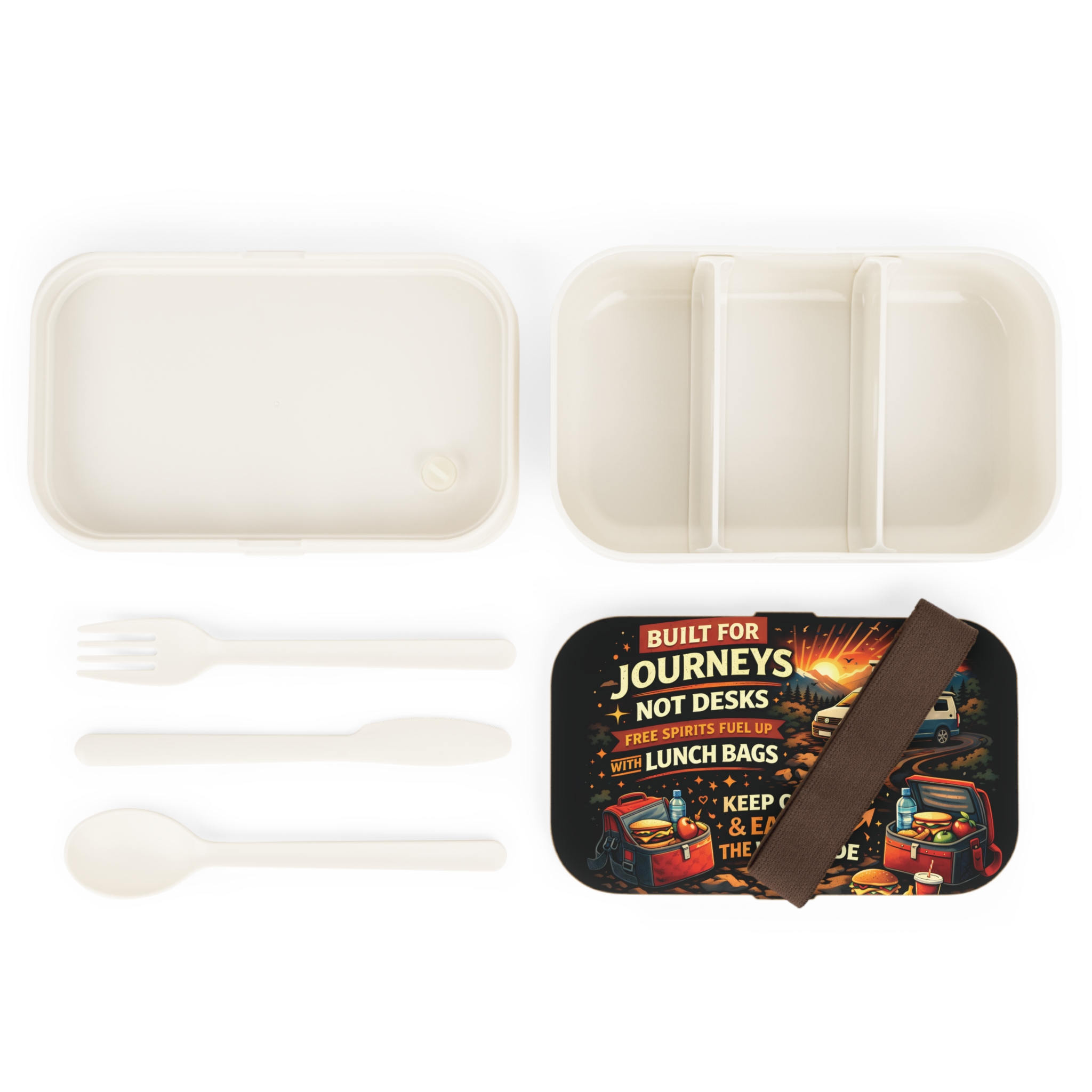 7447413169096888623_2048.jpeg Adventure Camper Bento Box — "Built for Journeys Not Desks" Lunch Container