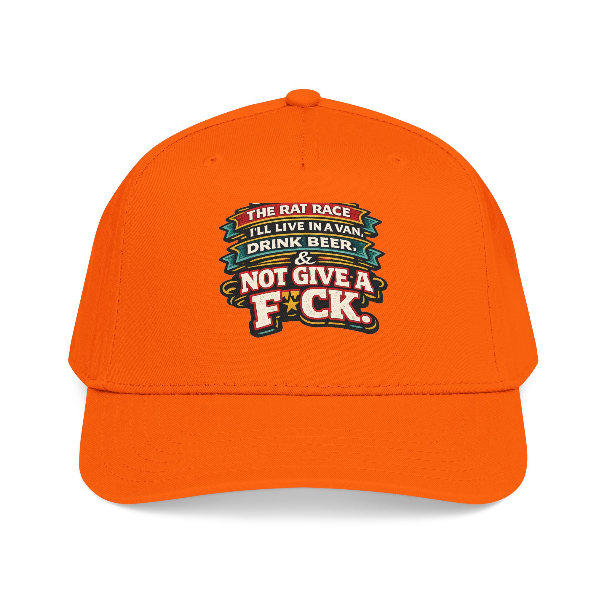 Baseball Cap - "Screw The Rat Race" Design F**K-Line