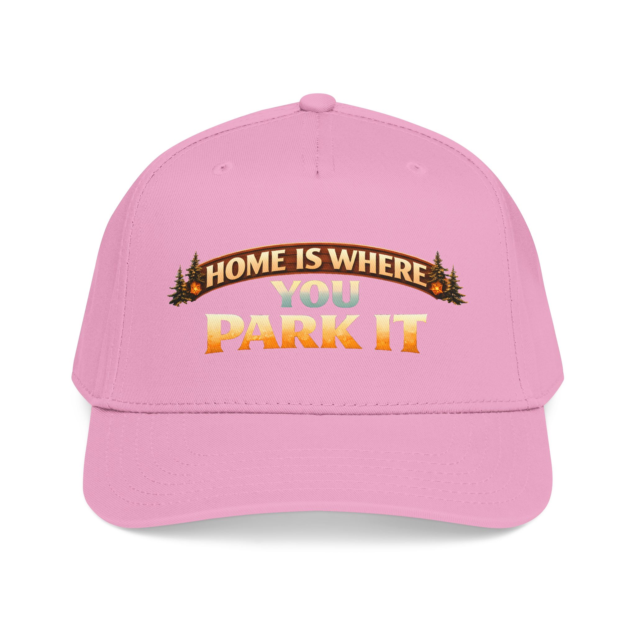 Baseball Cap - "Home Is Where You Park It" Design Scenic-Line