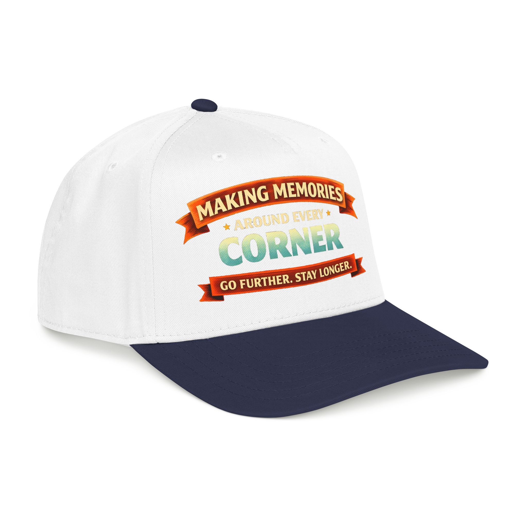 Baseball Cap - "Making Memories Around Every Corner" Design Scenic-Line