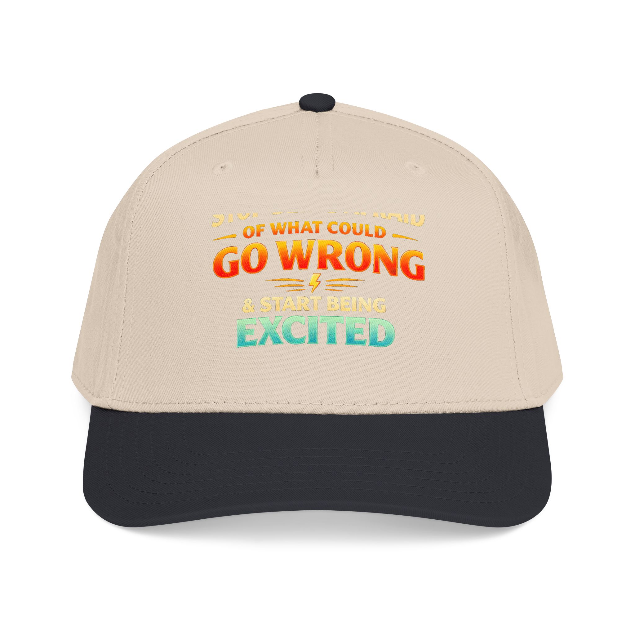 7517802632390788525_2048-1.jpeg Baseball Cap - "Stop Being Afraid Of What Could Go Wrong" Design Scenic-Line