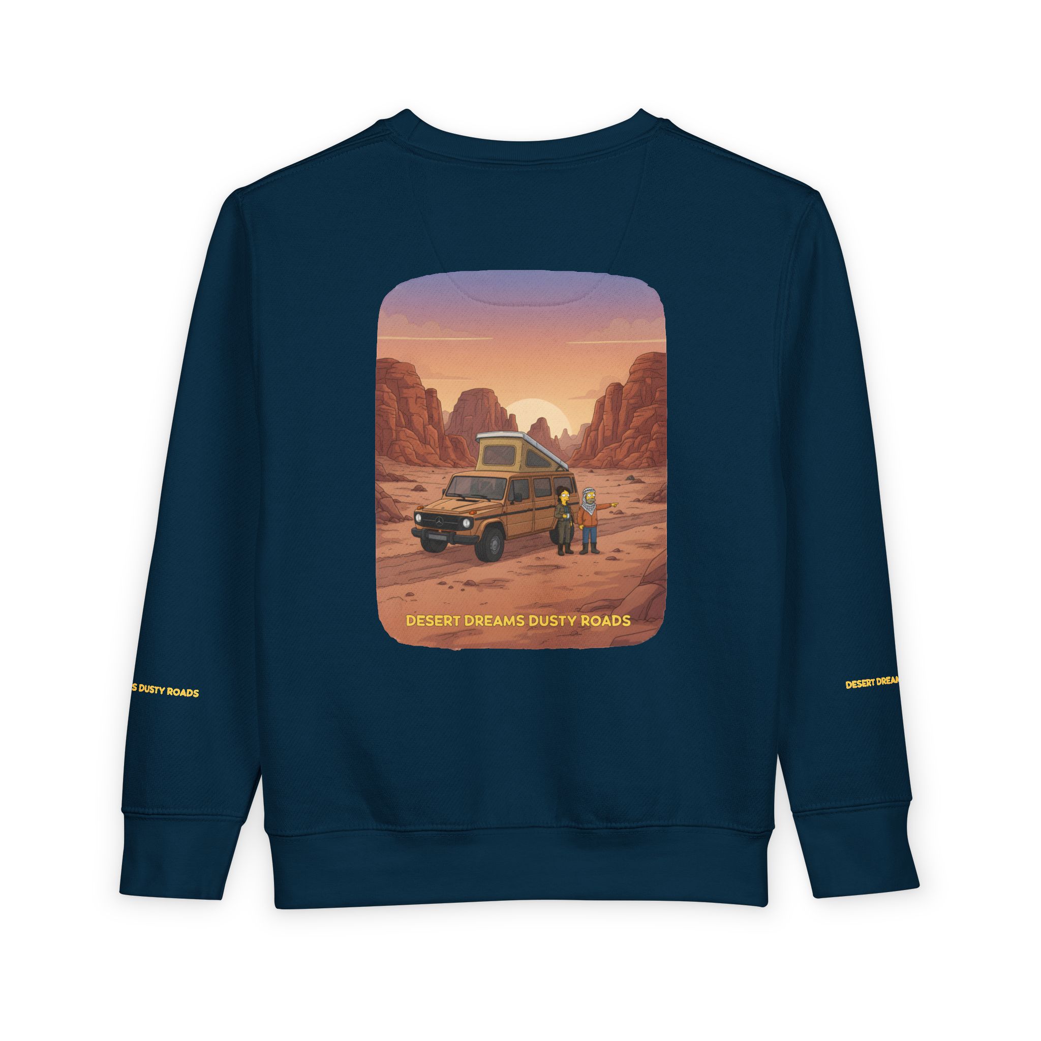 Toddler Sweatshirt - "Desert Dreams Dusty Roads" (Design Sitcom-Line)