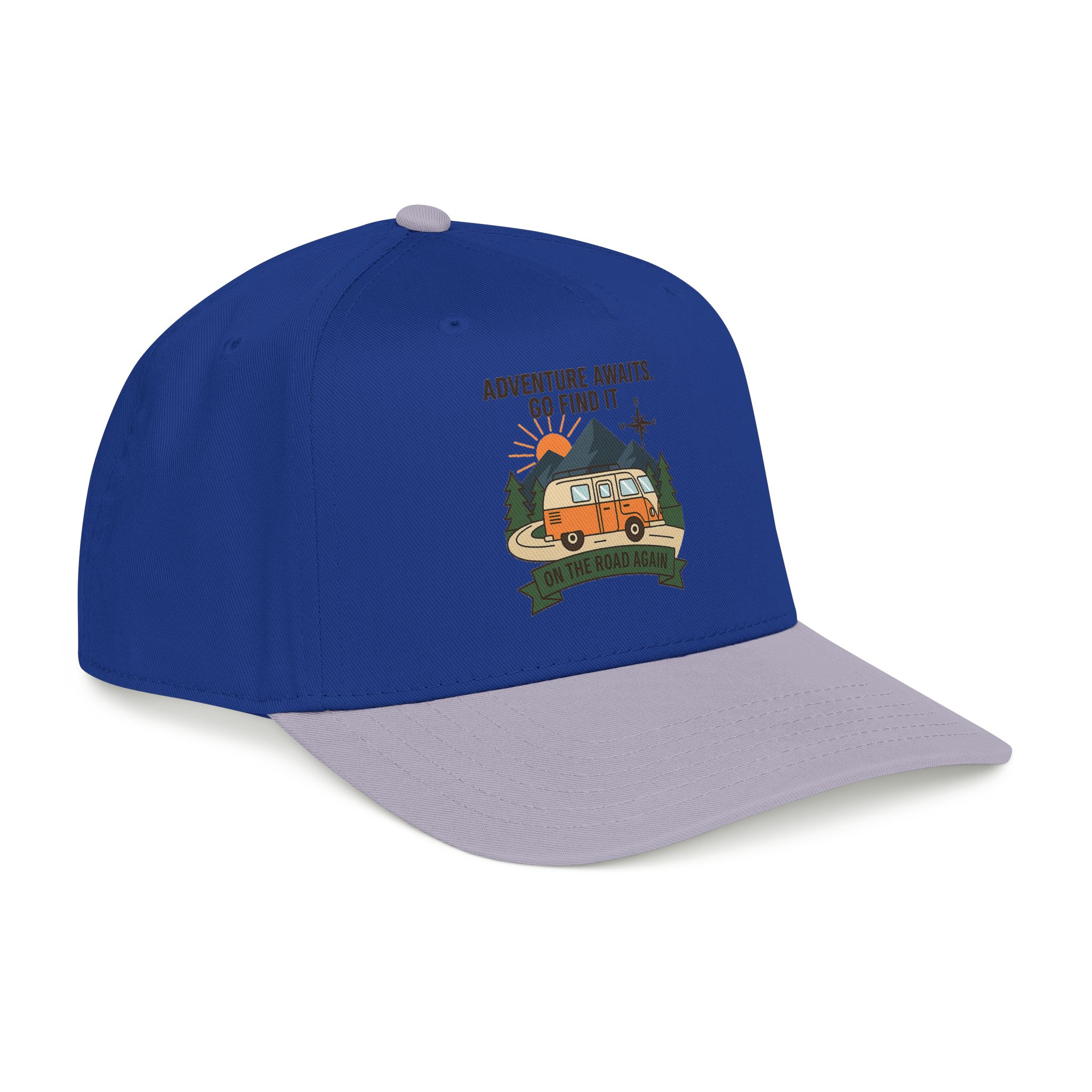 Baseball Cap - "Adventure Awaits" Outdoor Travel Hat
