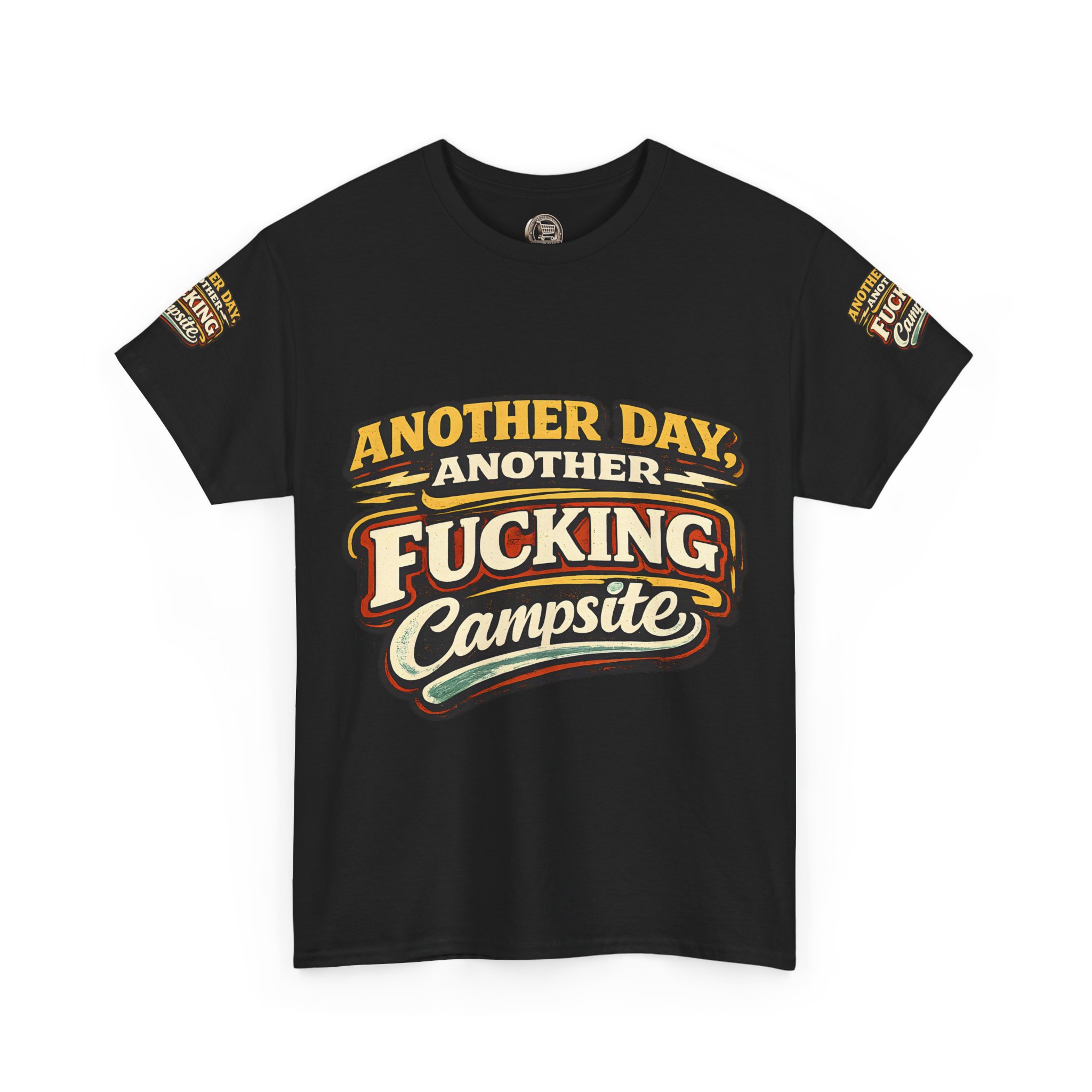 Unisex Heavy Cotton Tee — "Another Day" Design F**K-Line