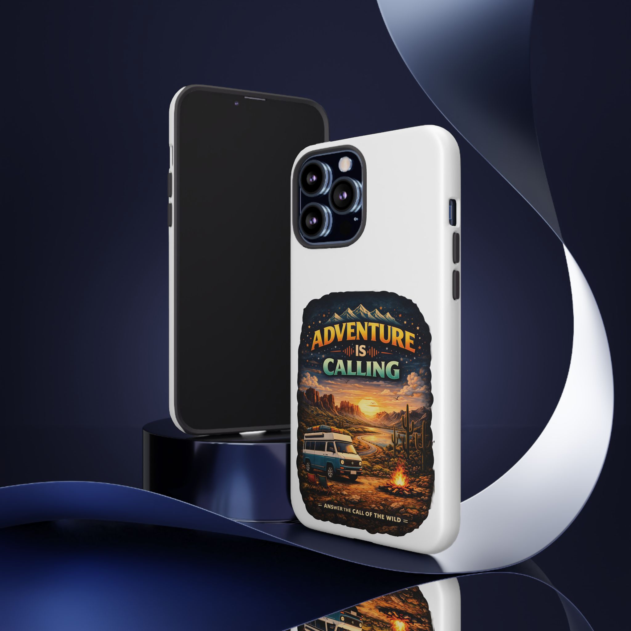 7578460429039330368_2048.jpeg Phone Case — "Adventure Is Calling" (Design Scenic-Line)