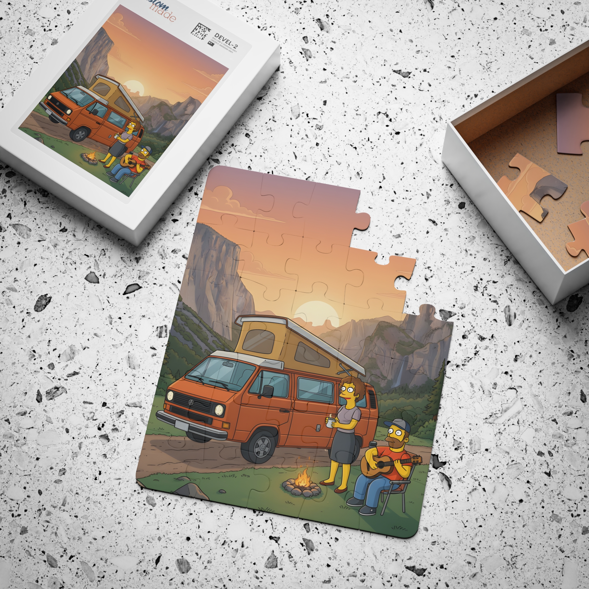 Kids' 30‑Piece Camping Puzzle — Camping Adventure Jigsaw for Toddlers