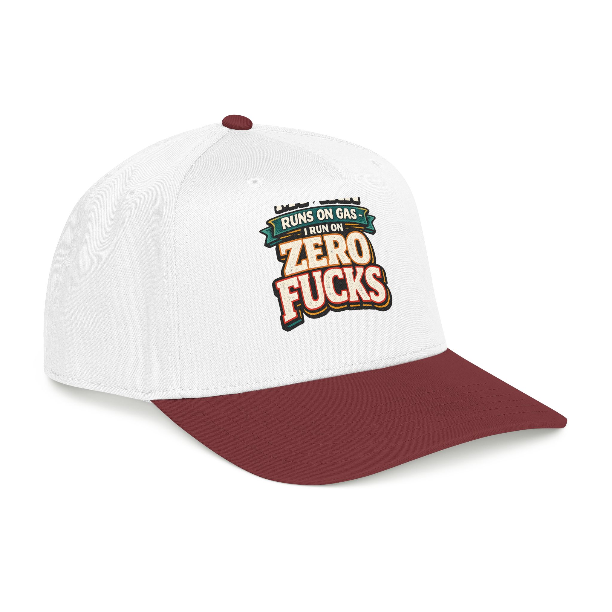 Baseball Cap - "My Van Runs On Gas" Design F**K-Line